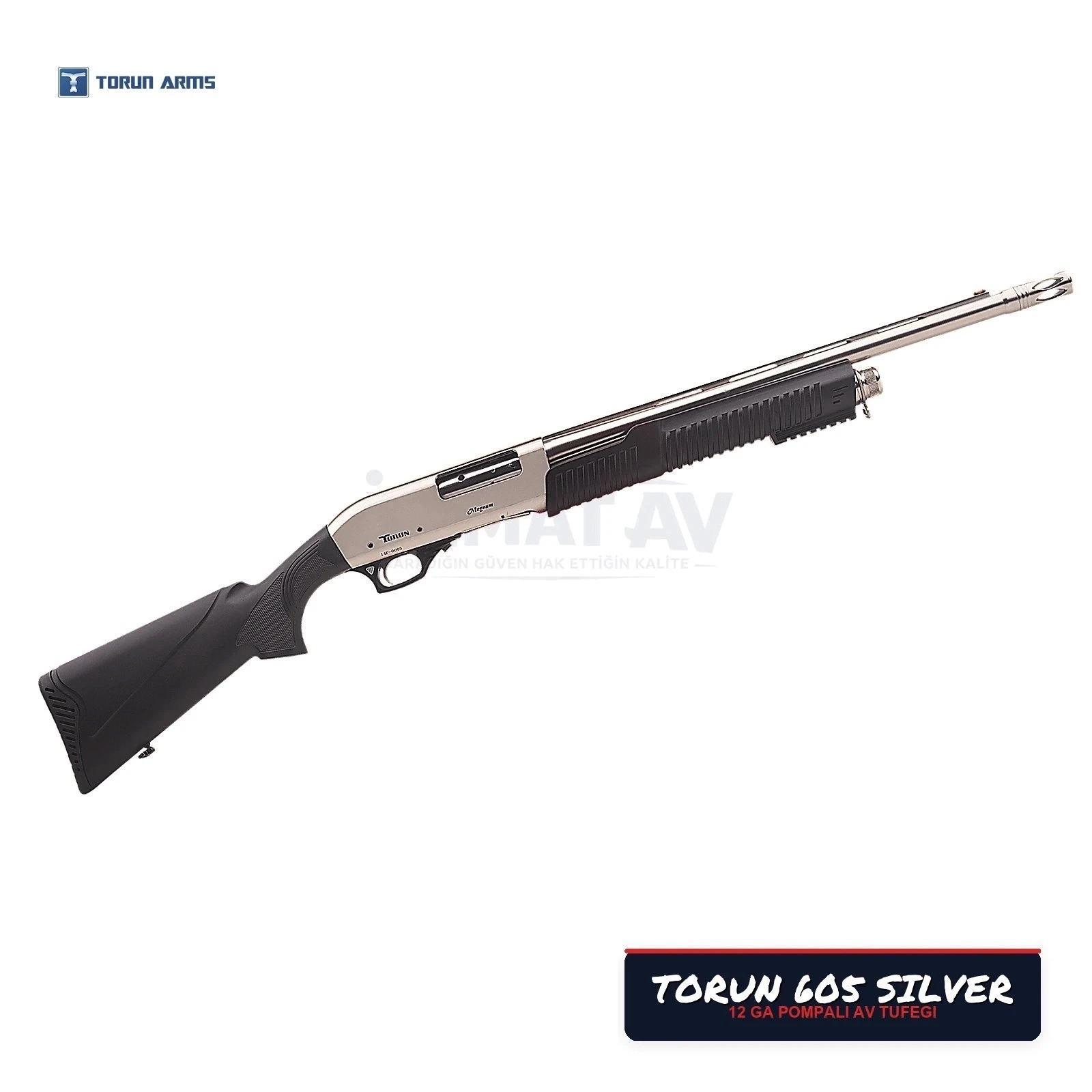 Torun Silah 605 Silver 12 Kalibre Pompalı Av Tüfeği