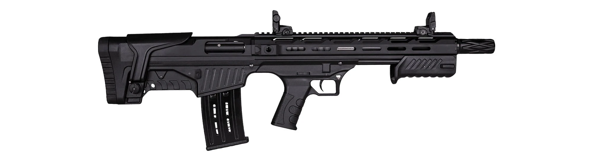 Gökbörü Steelsky AG91 OD Green Haki Bullpup Şarjörlü Av Tüfeği (12 Kalibre - Askeri Haki)