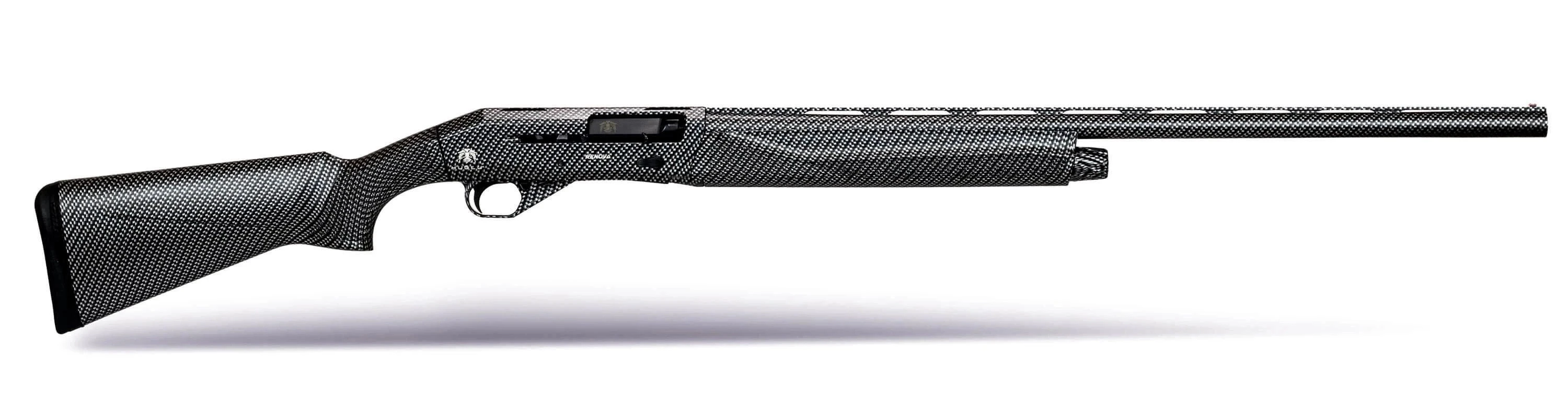Huğlu Renova Carbon Fiber Yarı Otomatik Av Tüfeği (12 GA - Kinetik Sistem - Karbon Fiber Kaplama Gövde - Polimer Sentetik Kundak)