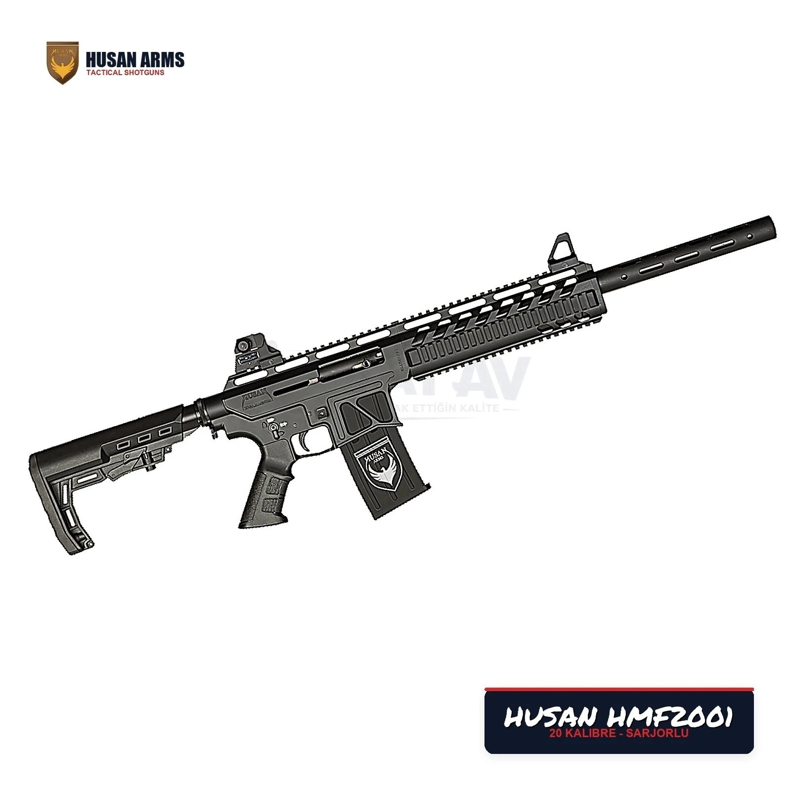 Husan Arms HMF2001 Metal Force 20 Kalibre Şarjörlü Av Tüfeği