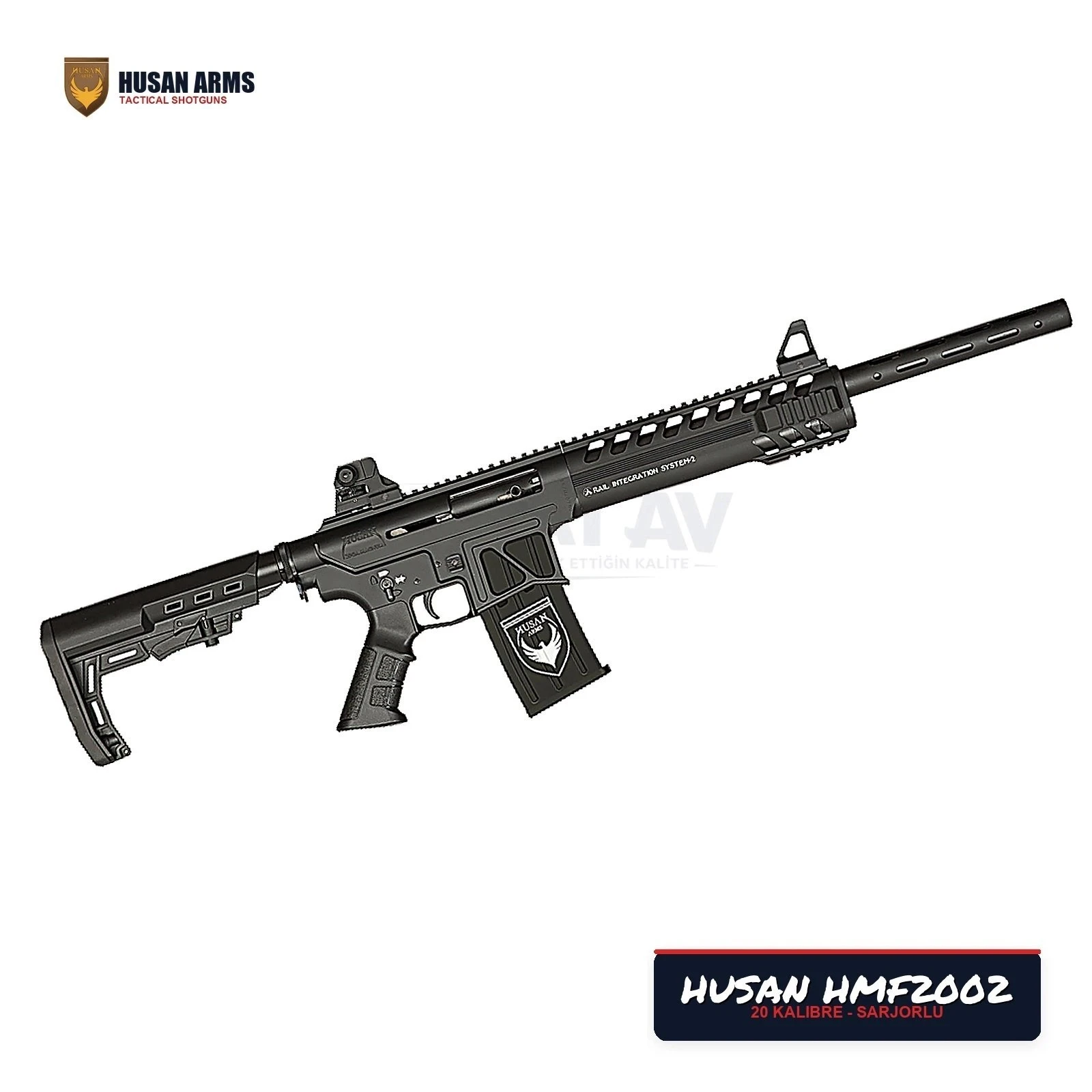 Husan Arms HMF2002 Metal Force 20 Kalibre Şarjörlü Av Tüfeği