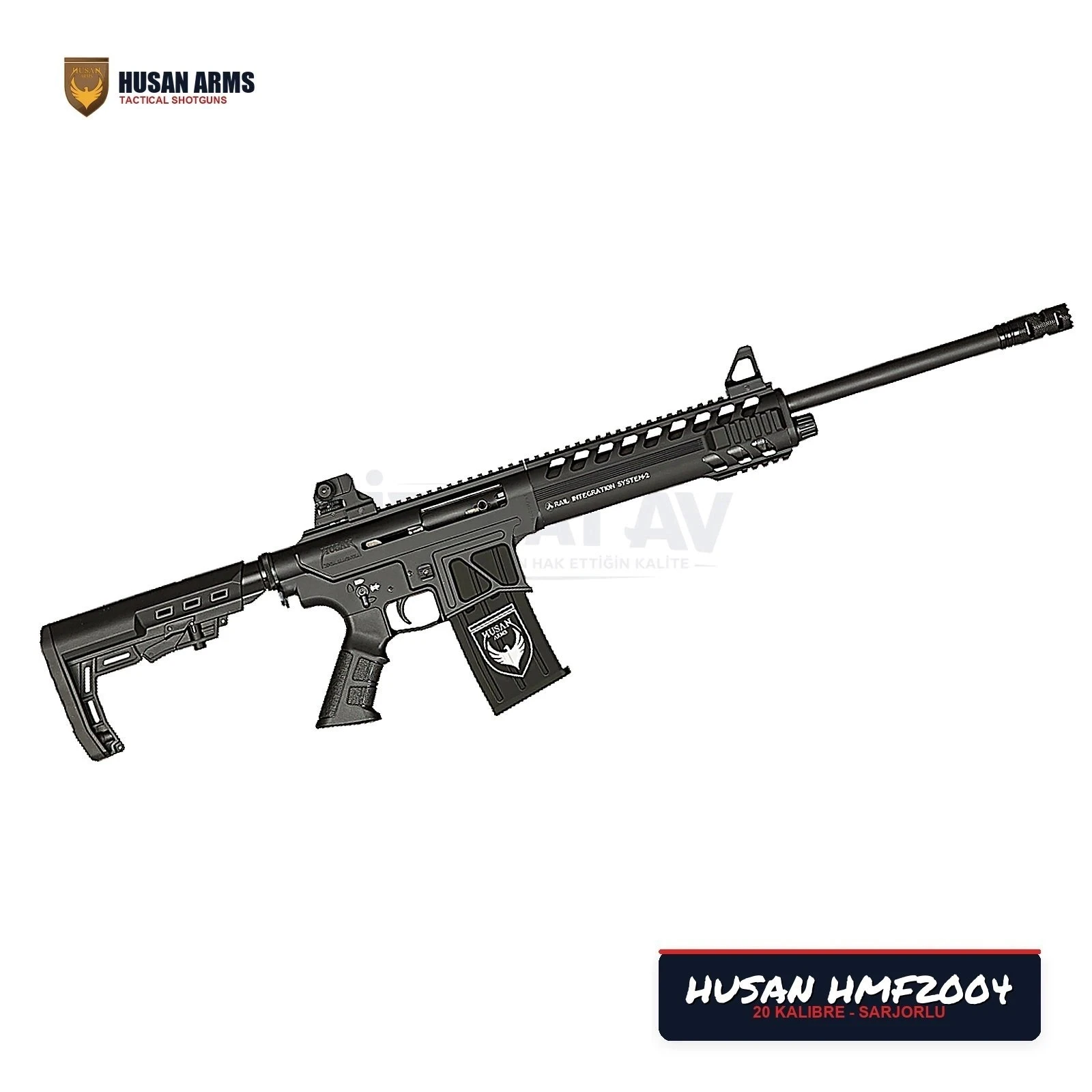 Husan Arms HMF2004 Metal Force 20 Kalibre Şarjörlü Av Tüfeği