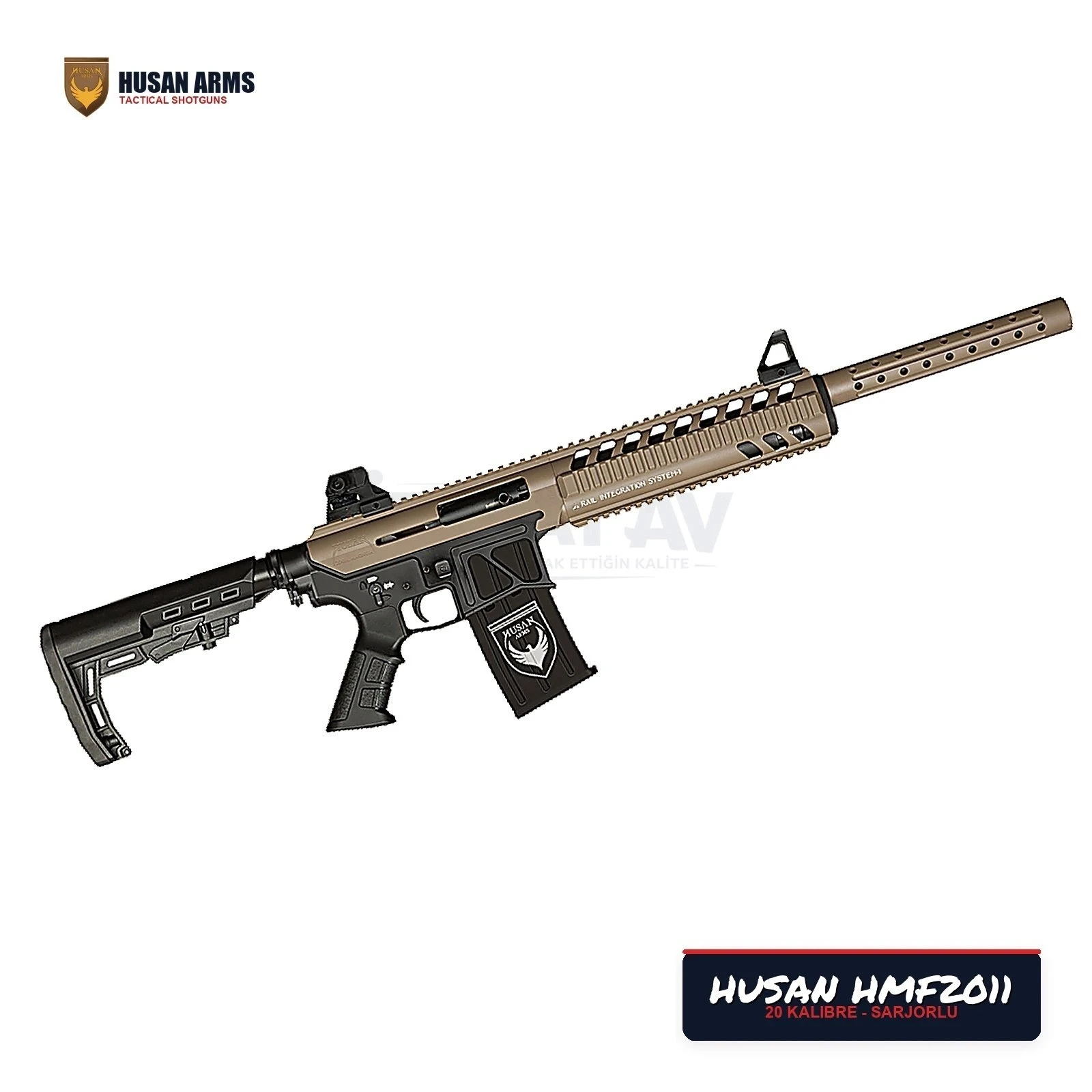 Husan Arms HMF2011 Metal Force 20 Kalibre Şarjörlü Av Tüfeği