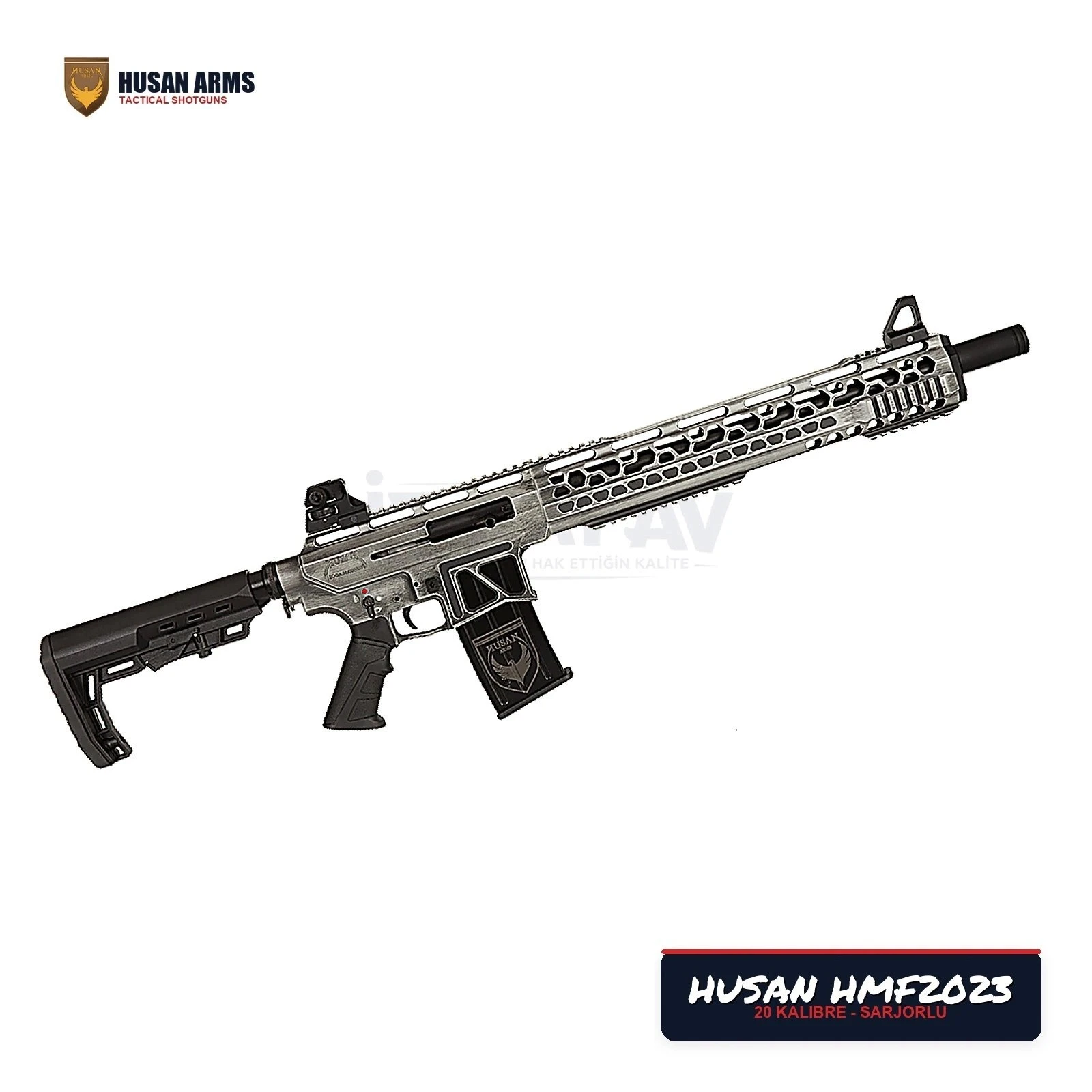 Husan Arms HMF2023 Metal Force 20 Kalibre Şarjörlü Av Tüfeği