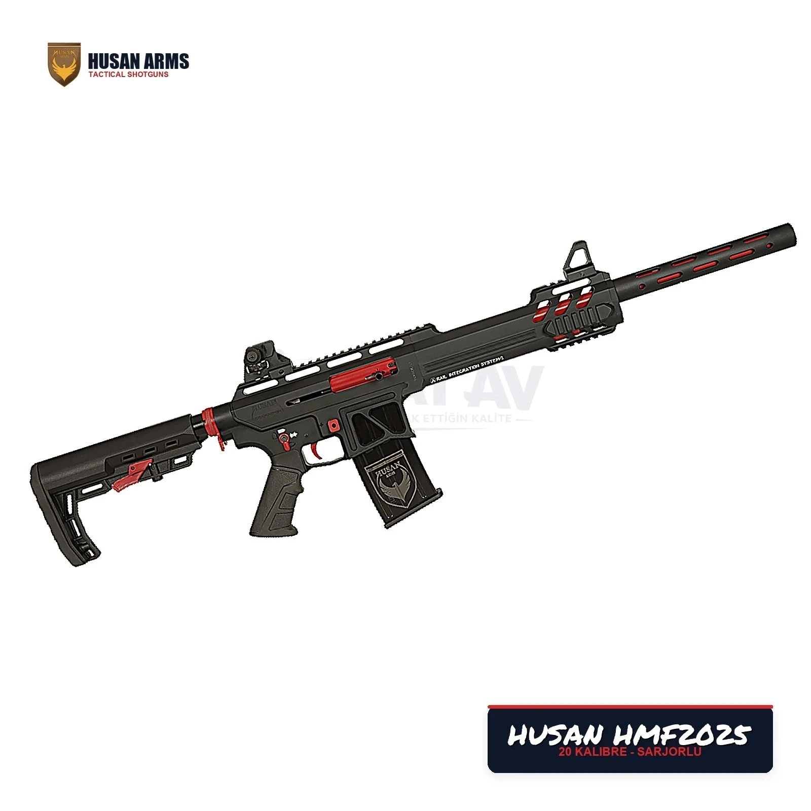 Husan Arms HMF2025 Metal Force 20 Kalibre Şarjörlü Av Tüfeği