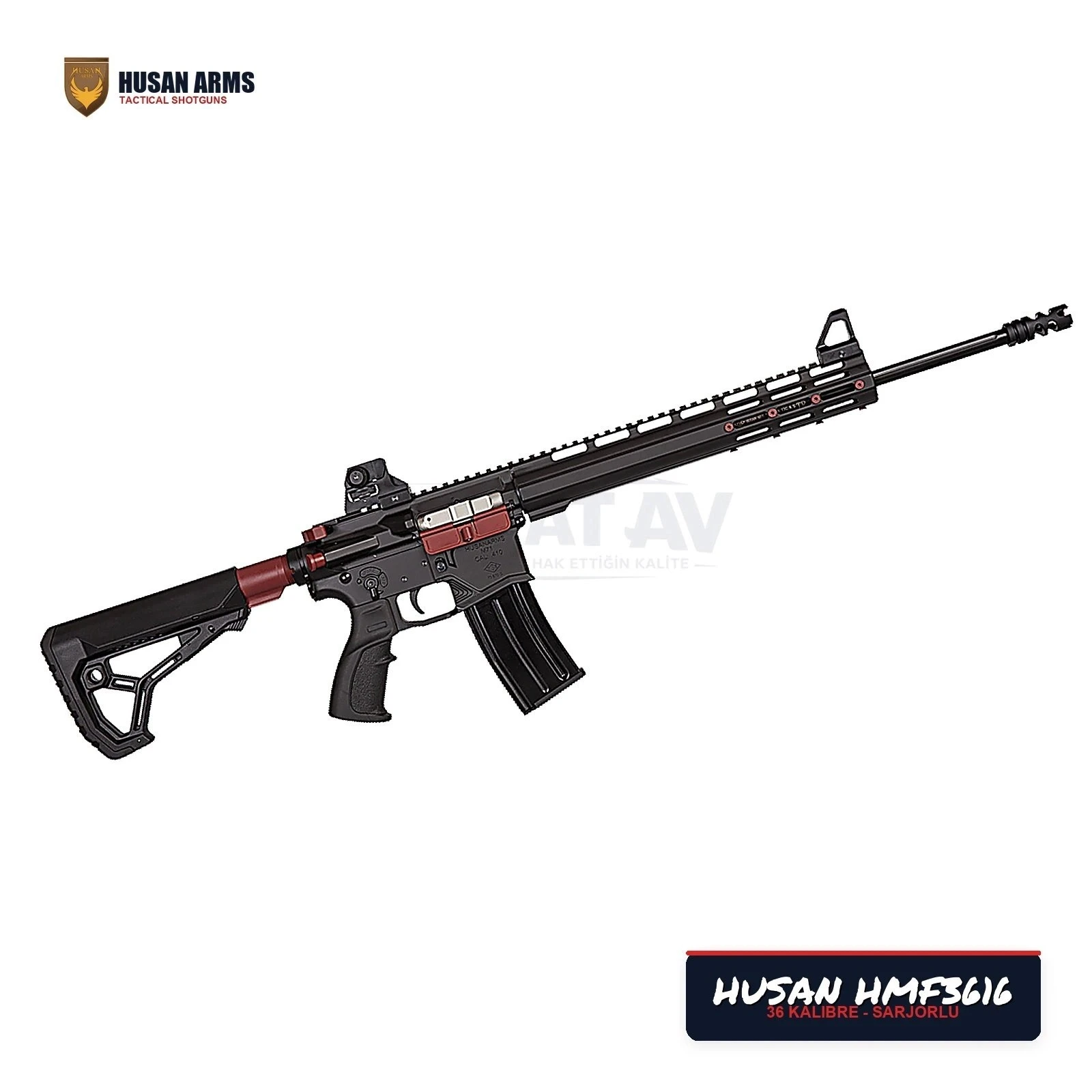 Husan Arms HMF3616 Metal Force 36 Kalibre (.410) Şarjörlü Av Tüfeği