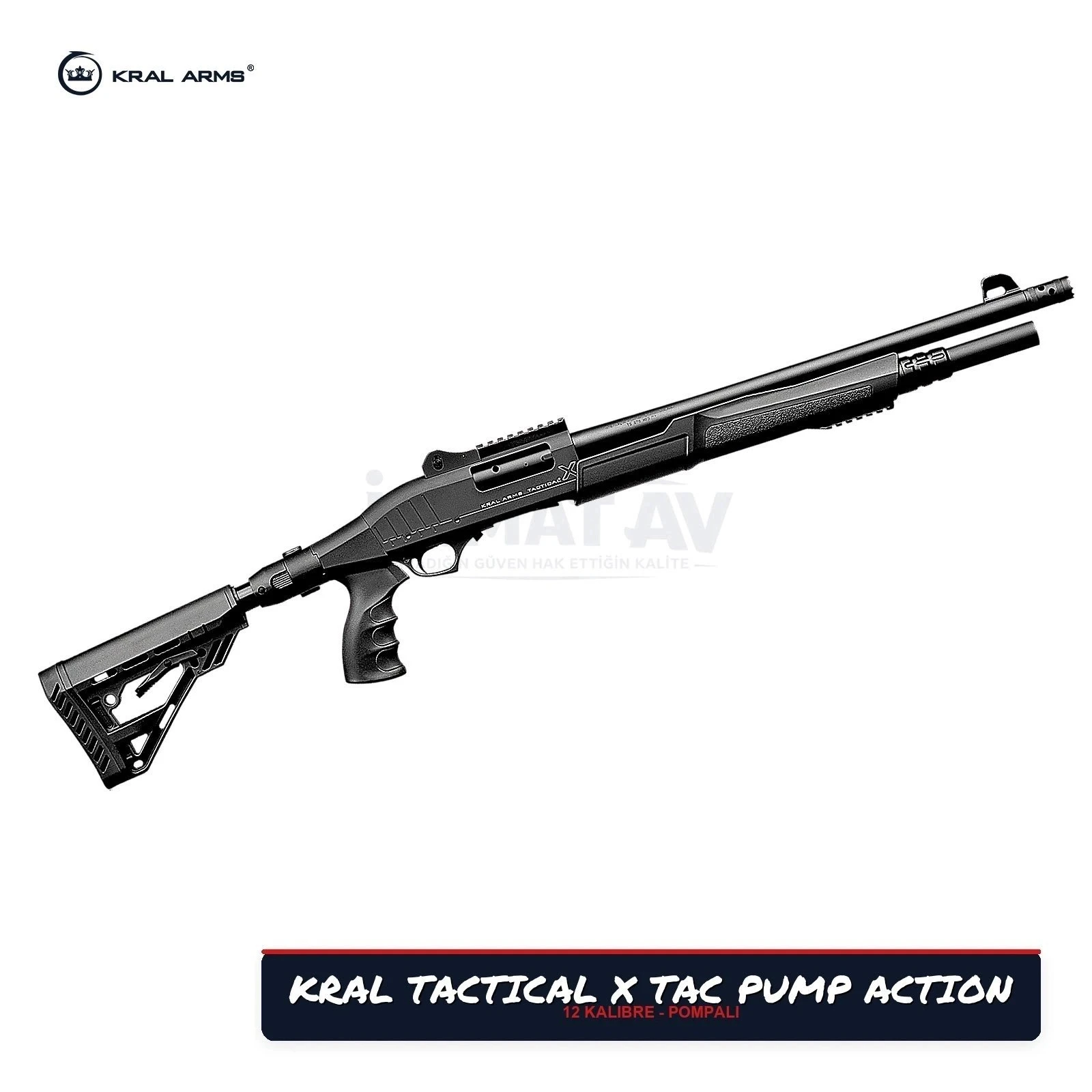 Kral Arms Tactical X Tac Pump Action Pompali Av Tüfeği