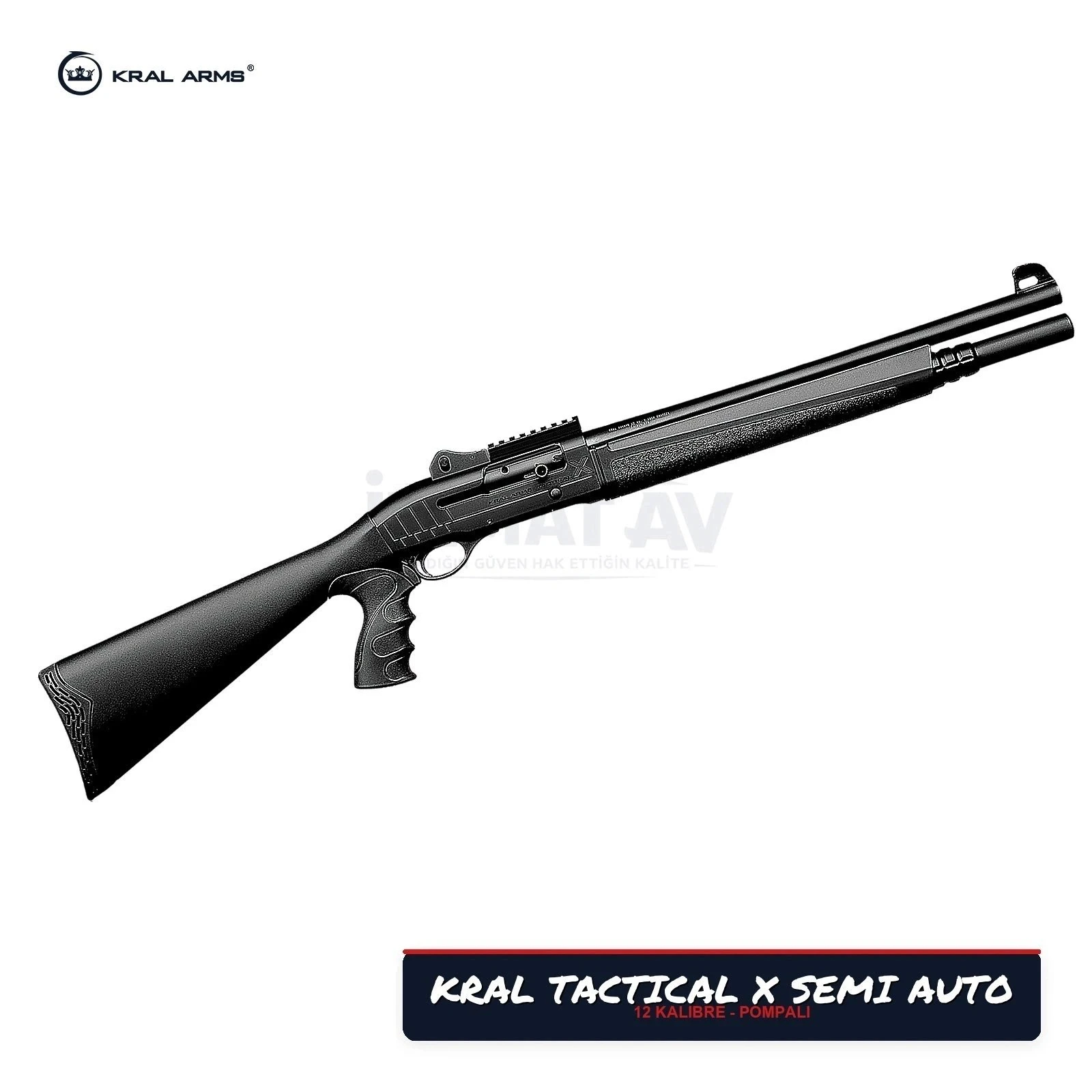 Kral Arms Tactical X Semi Auto Pompali Av Tüfeği