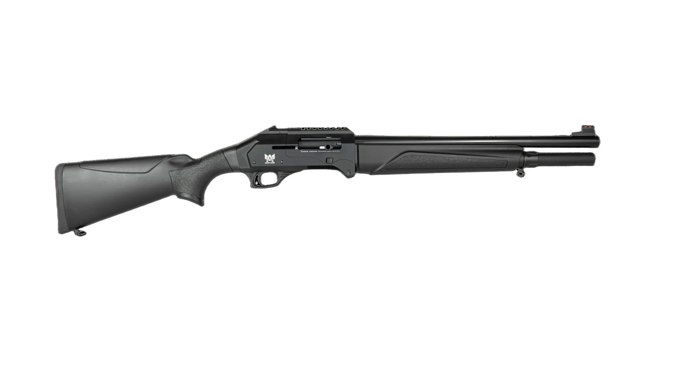 Axor Arms FS-F Katlanır Yarı Otomatik Taktikal Av Tüfeği (12 Kalibre - Gazlı Sistem - Mat Siyah)