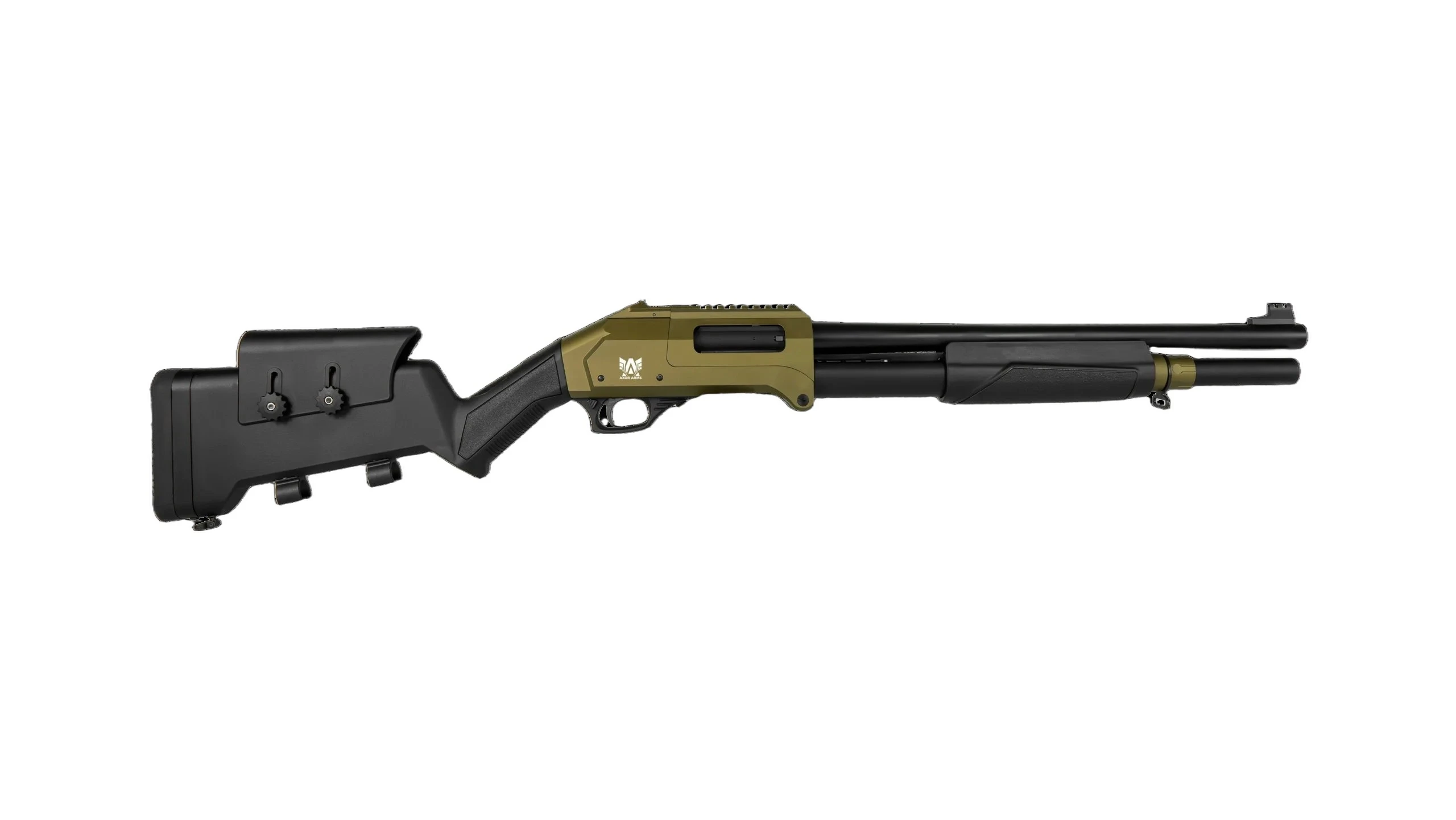Axor Arms FP-F Katlanır Taktikal Dipçik Pompalı Av Tüfeği (12 Kalibre - Taktik Haki)