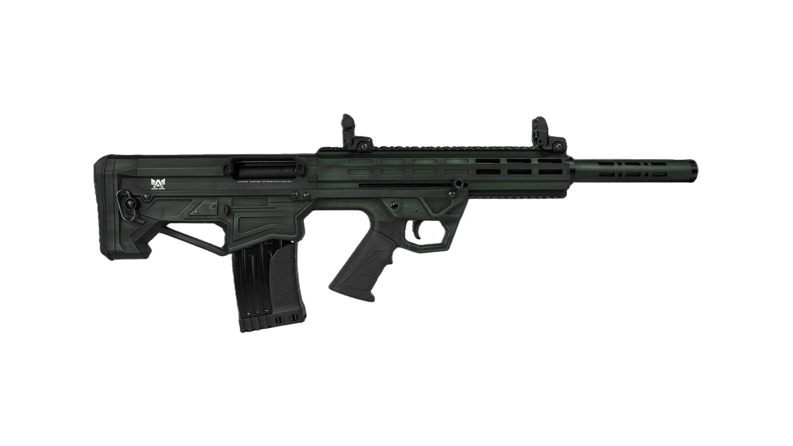 AXOR ARMS BP MF-1 BULPOP Axor Arms BP MF-1 Bullpup Şarjörlü Yarı Otomatik Av Tüfeği (12 Kalibre - Yeşil - Kompakt Kasa)OTOMATİK AV TÜFEĞİ YEŞİL
