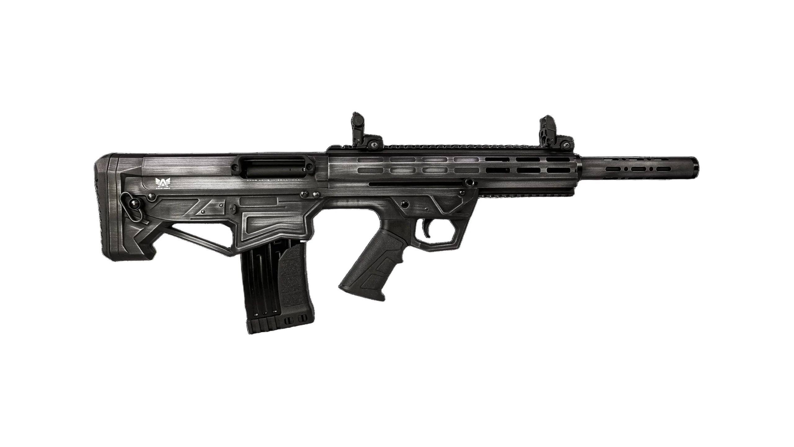 Axor Arms BP MF-1 Bullpup Şarjörlü Yarı Otomatik Av Tüfeği (12 Kalibre - Beyaz - Kompakt Kasa)