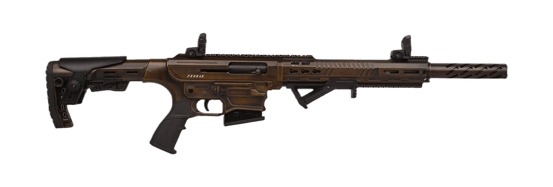 Ferman FX7 TTS-001 Şarjörlü Yarı Otomatik Av Tüfeği (12 Kalibre - Gazlı Sistem - Taktik Haki)