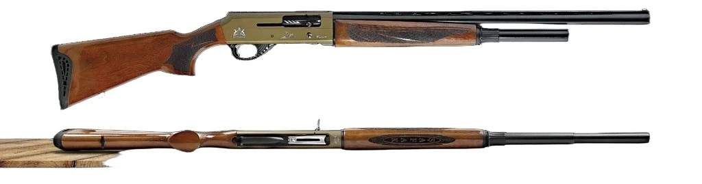 Mozzberk A-600 / A-02 Barak Kasa Bronze Yarı Otomatik Av Tüfeği (12 Kalibre - Gazlı Sistem)