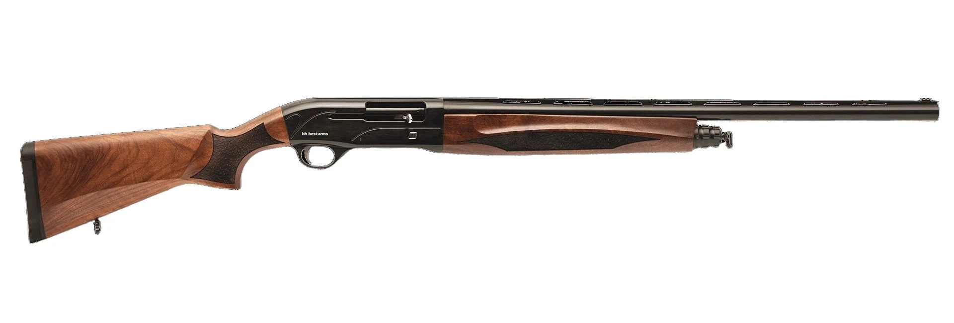 Best Huğlu BA-312 Wooden Ahşap Yarı Otomatik Av Tüfeği (12/20 Kalibre - Ceviz Kundak - Siyah)