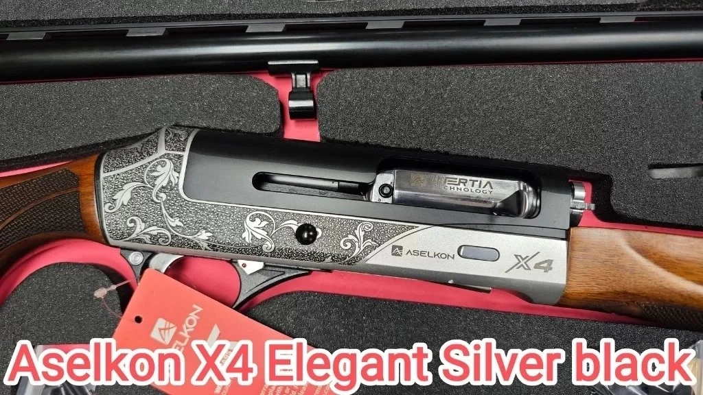 X4 Elegant Silver Black
