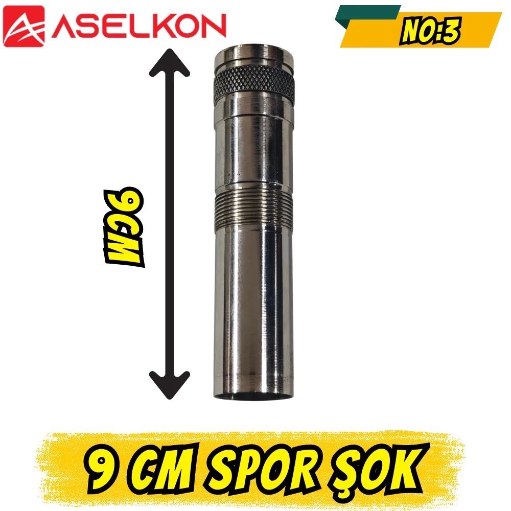 Aselkon 9 cm Spor Şok No:3