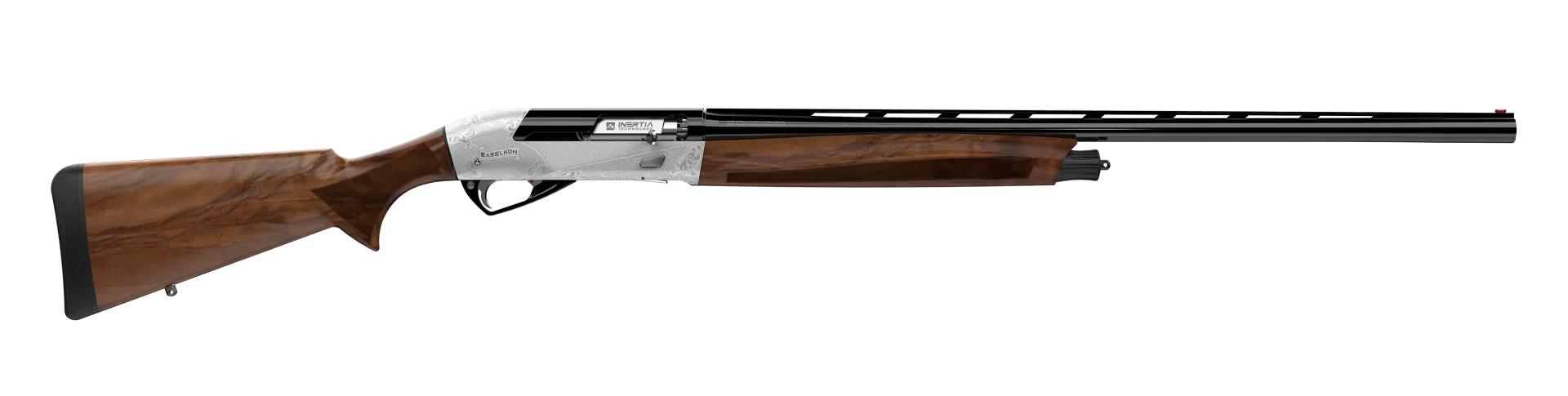 Aselkon Inter Elegant Silver Yarı Otomatik Av Tüfeği - Ceviz Kundak