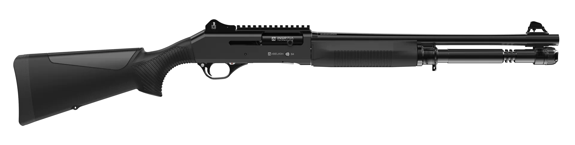 Aselkon S4 Extra Black Hibrit Taktik Av Tüfeği (12 Cal - 47 cm)