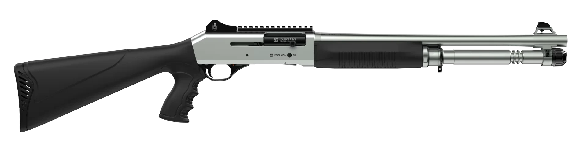 Aselkon S4-G Titanyum Hibrit Taktik Av Tüfeği (12 Cal - 47 cm)