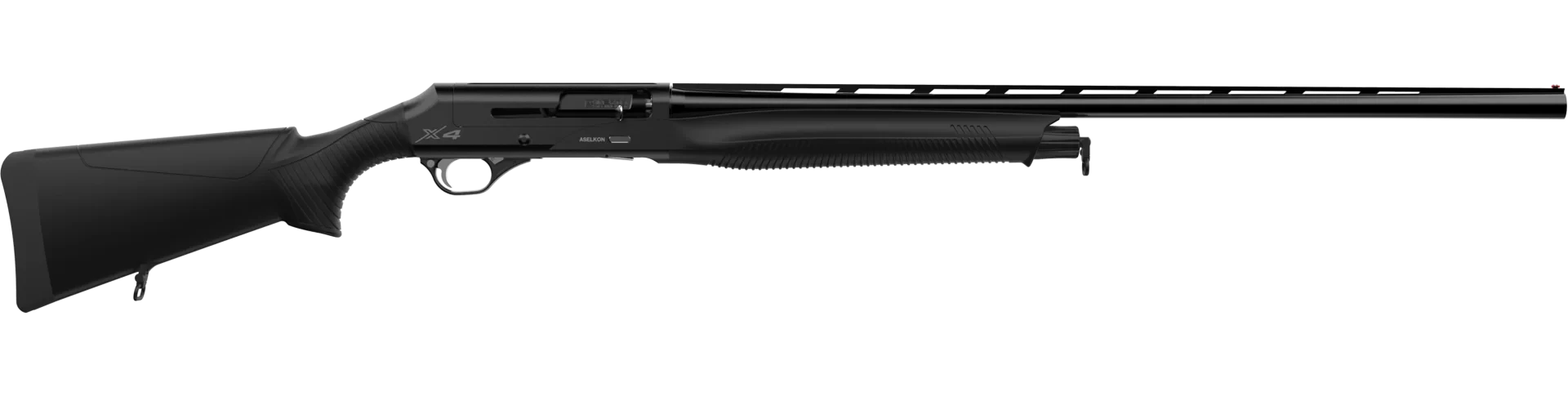 Aselkon X4 Extra Black Sentetik Kundak Kinetik Av Tüfeği (12 Cal - 61 / 66 / 71 / 76 cm)