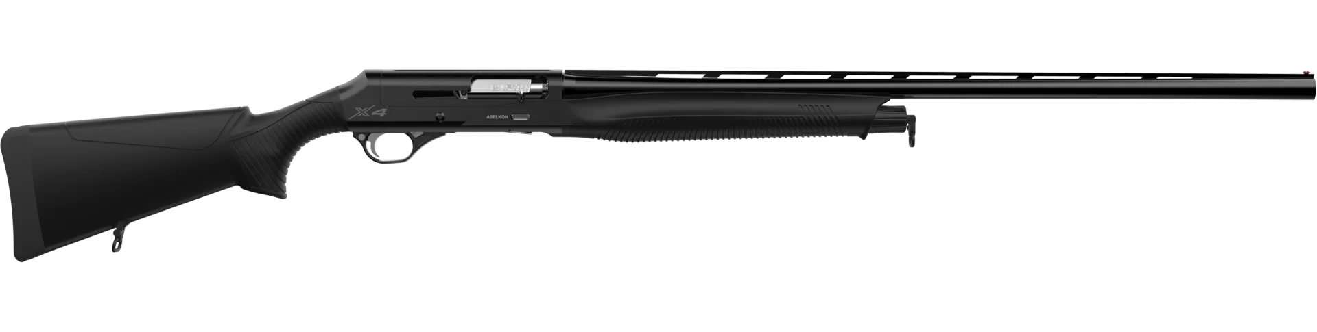 Aselkon X4 Matte Black Sentetik Kundak Kinetik Av Tüfeği (12 Cal - 61 / 66 / 71 / 76 cm)