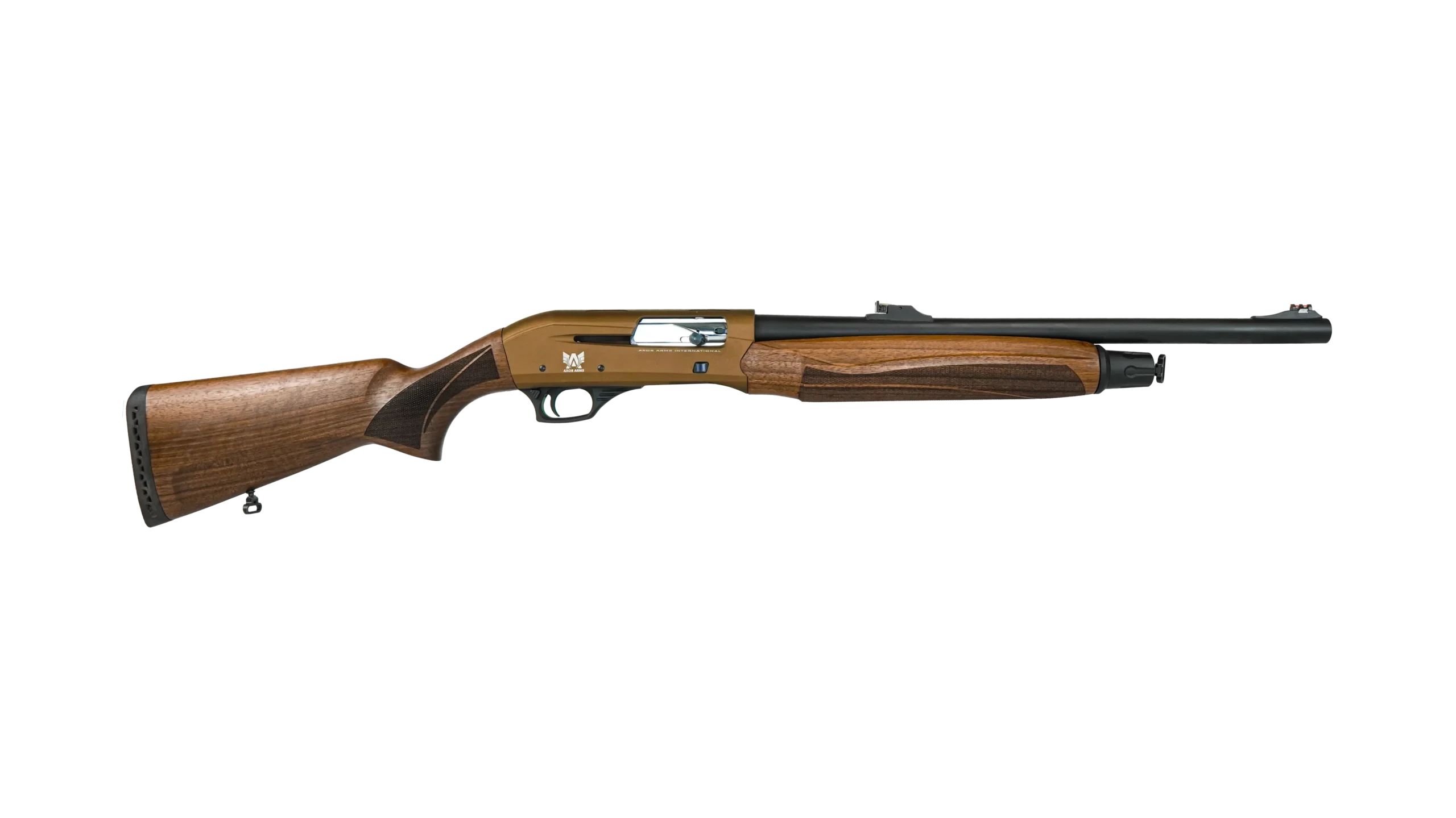 Axor Arms A25 Ahşap Yarı Otomatik Av Tüfeği (12 Kalibre - Türk Cevizi Kundak - Bronze)