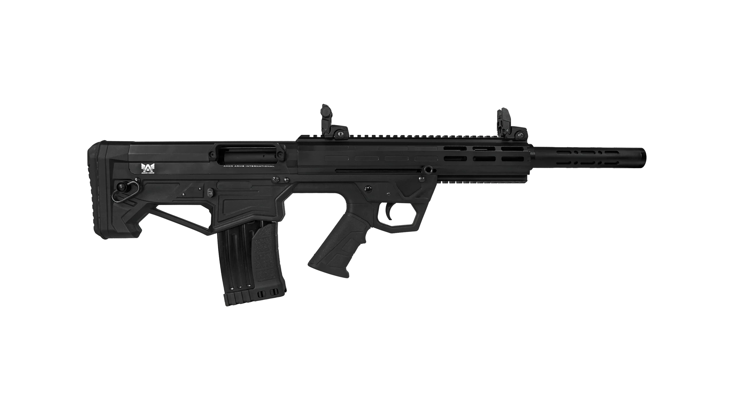 Axor Arms BP MF-1 Bullpup Şarjörlü Yarı Otomatik Av Tüfeği (12 Kalibre - Mat Siyah - Kompakt Kasa)