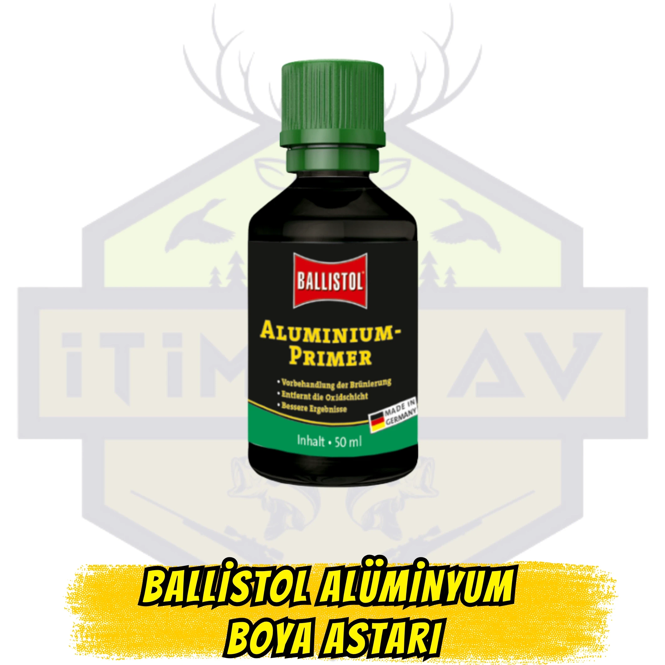 Ballistol Alüminyum Boya Astarı Solüsyon (Aluminum Primer) - 50 ml