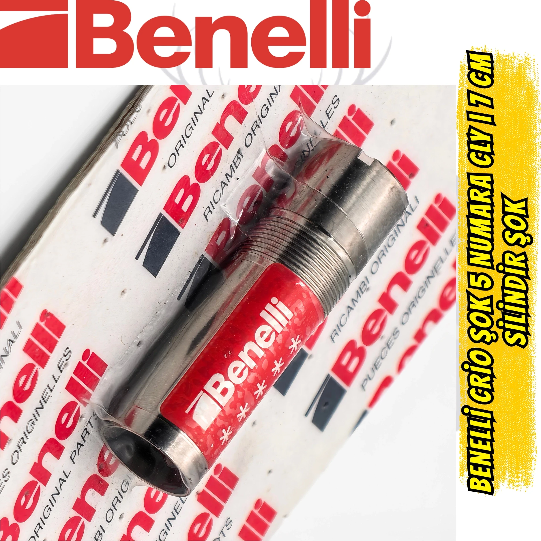 Benelli Crio Şok 5 Numara (CLY - Cylinder / Silindir) 7 cm