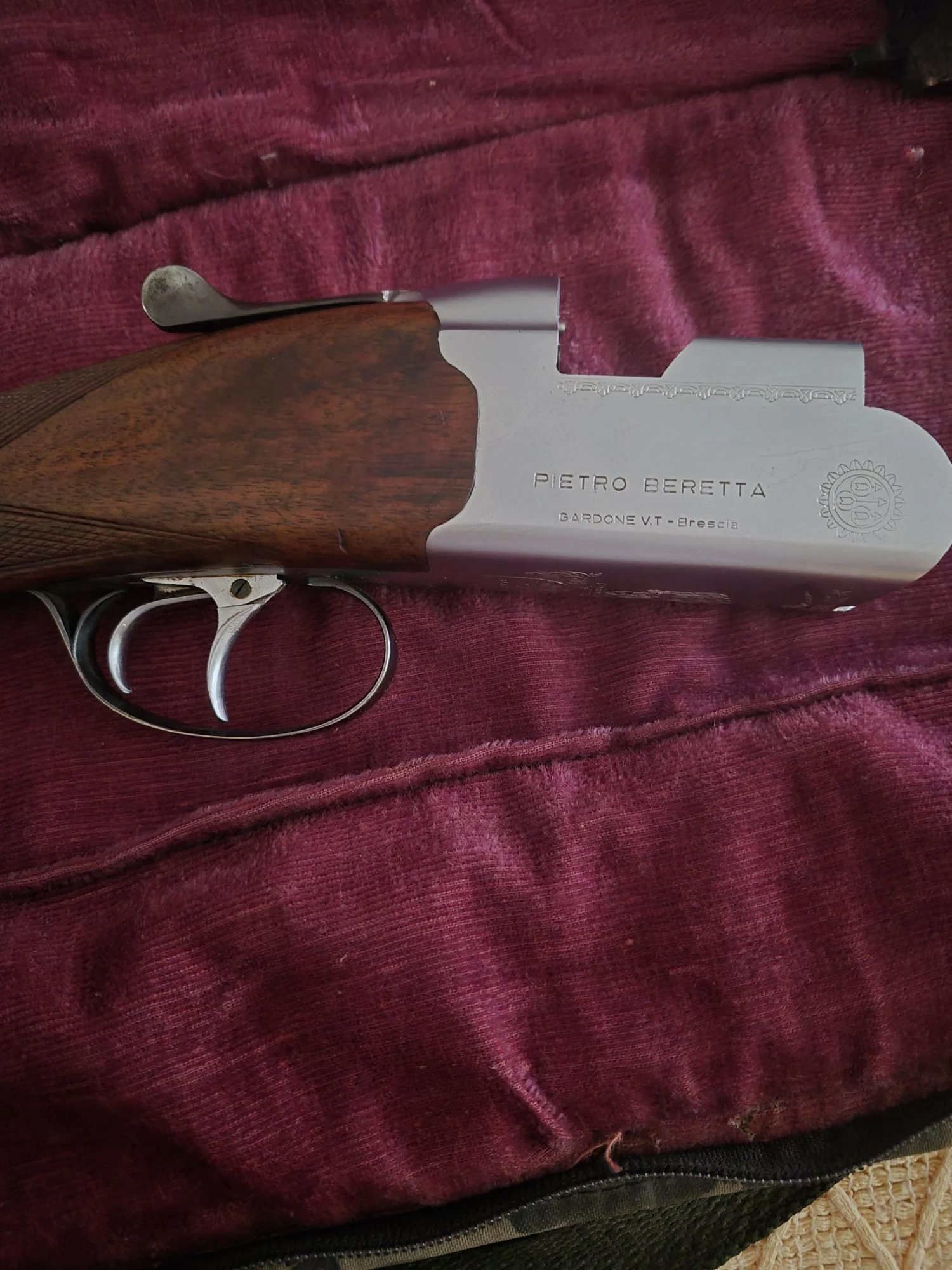 Beretta S55 Süperpoze Av Tüfeği - 71 cm Sabit Şoklu 2. El (Kondisyon 10/8)