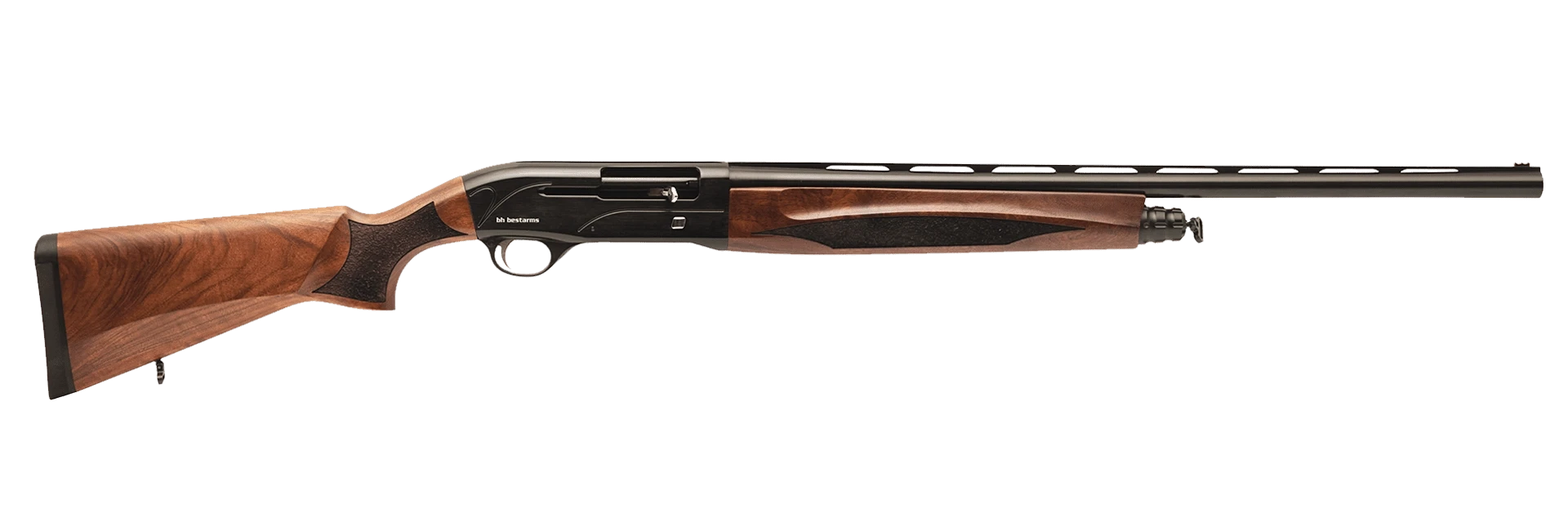 Best Huğlu BA-312 Wooden Ahşap Yarı Otomatik Av Tüfeği (12/20 Kalibre - Ceviz Kundak - Siyah)