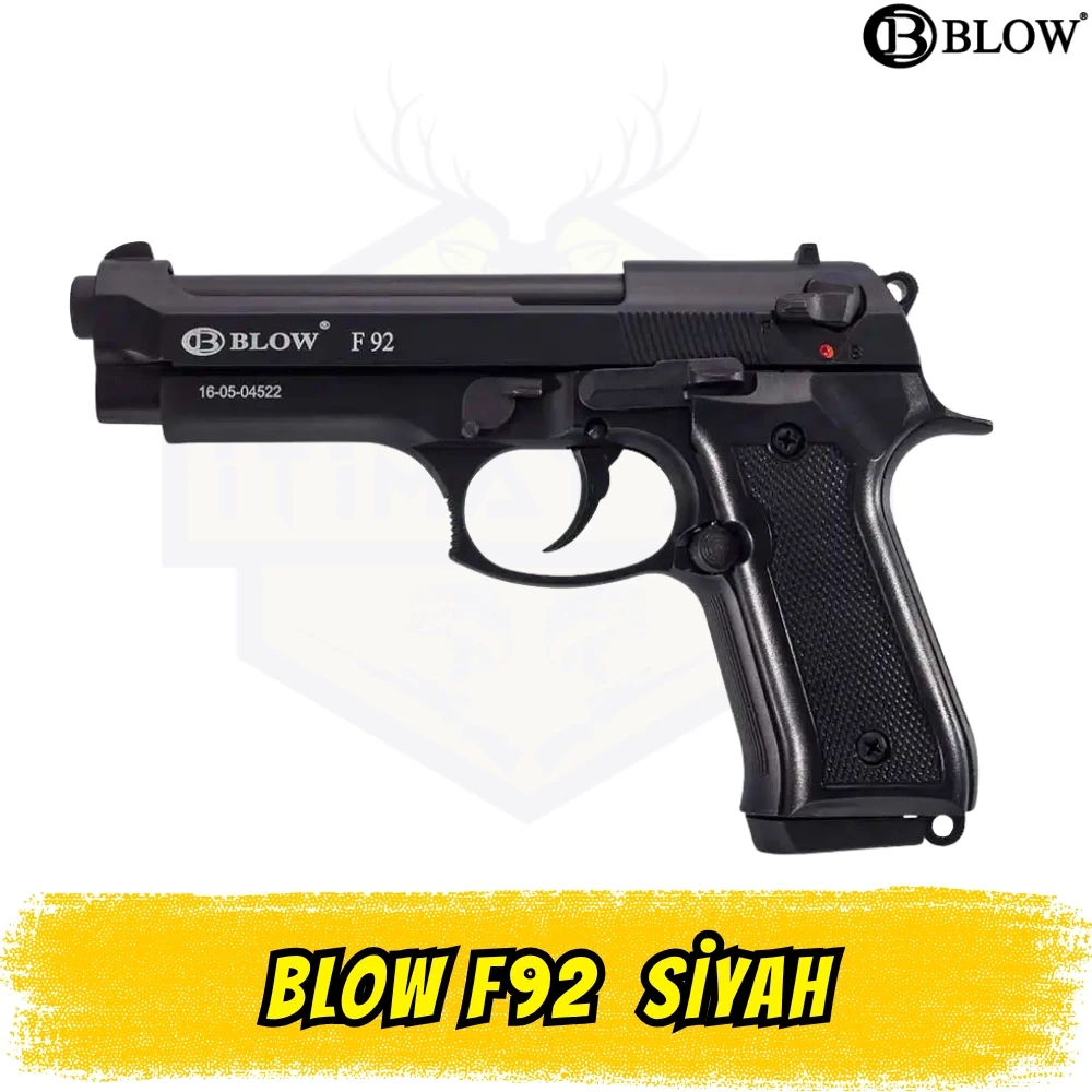 Blow F92 Ses Tabancası - Siyah (9 mm)