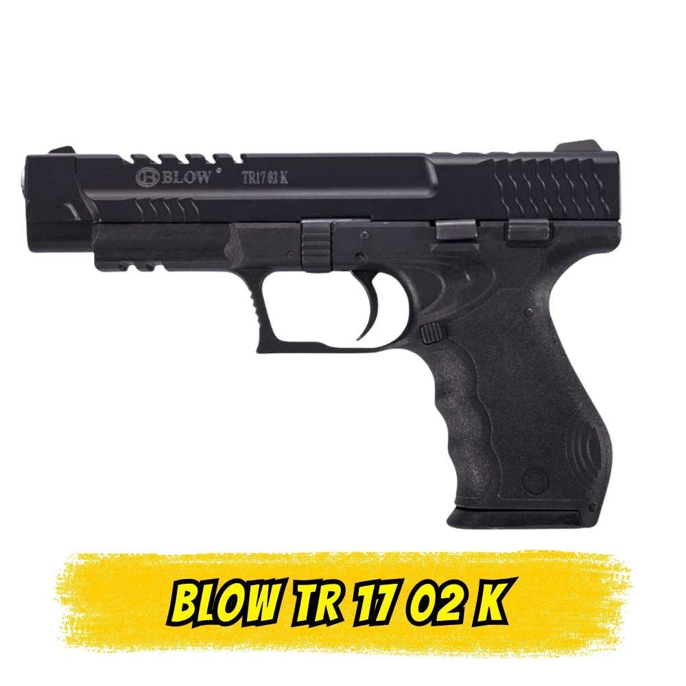 Blow TR 17 02 K Kurusıkı Tabanca Yedek Şarjörü (9mm P.A.K. - 17+1 Kapasiteli / Orijinal)