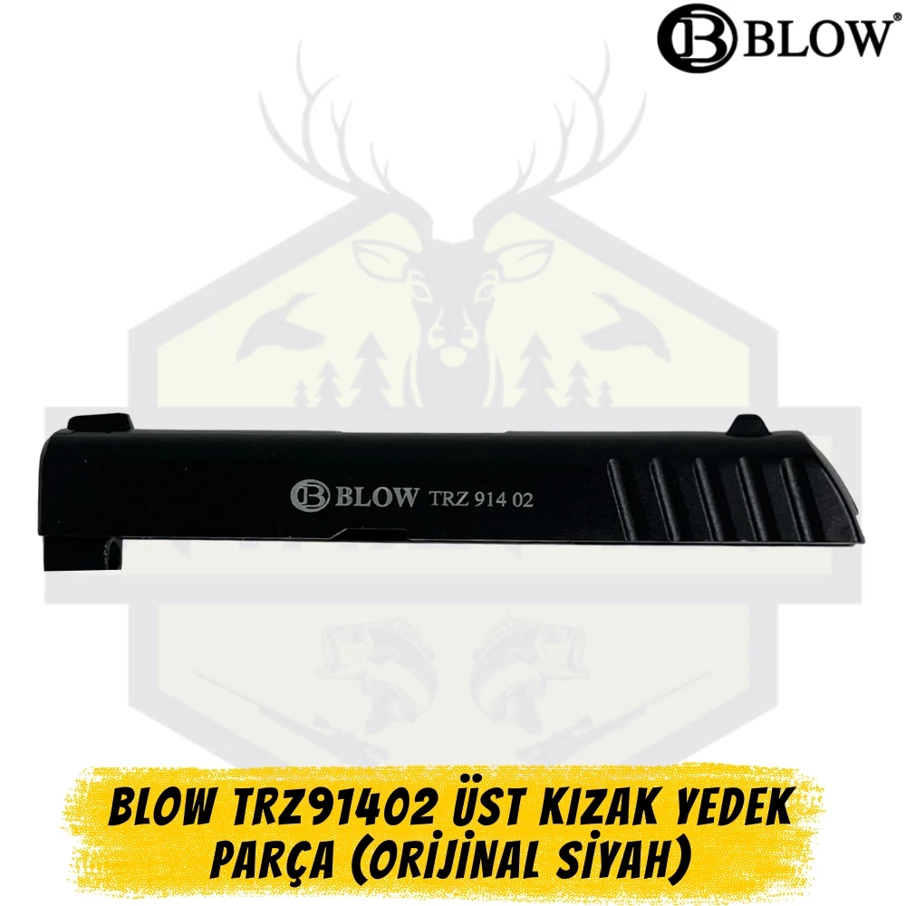 Blow TRZ91402 Üst Kızak Sürgü (Orijinal Siyah Kurusıkı Yedek Parça)