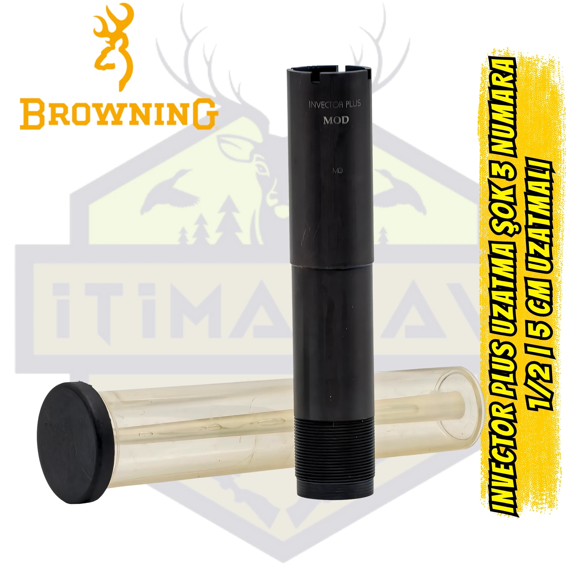 Browning Invector Plus Dışarı Uzatmalı Şok 3 Numara (1/2 - Modified) +5 cm Uzatma