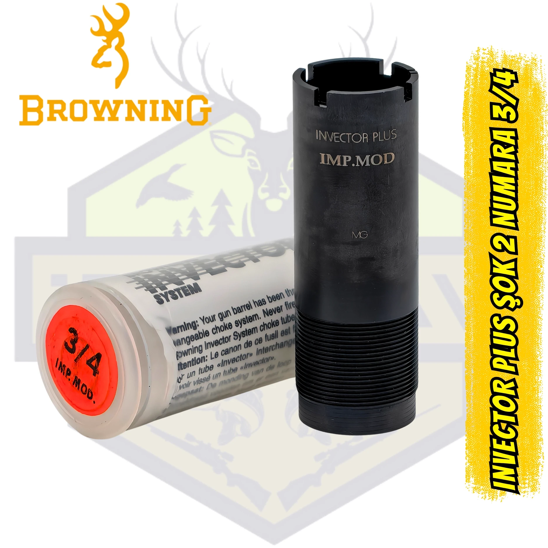 Browning Maxus Invector Plus Şok 2 Numara (3/4 - Improved Modified) 6 cm