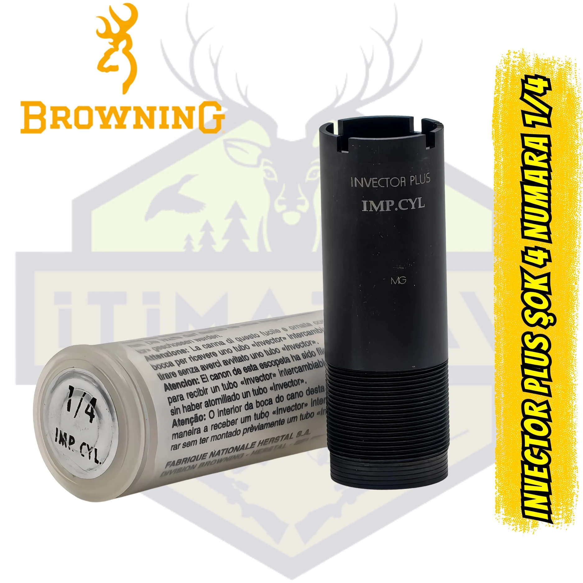 Browning Maxus Invector Plus Şok 4 Numara (1/4 - Improved Cylinder) 6 cm