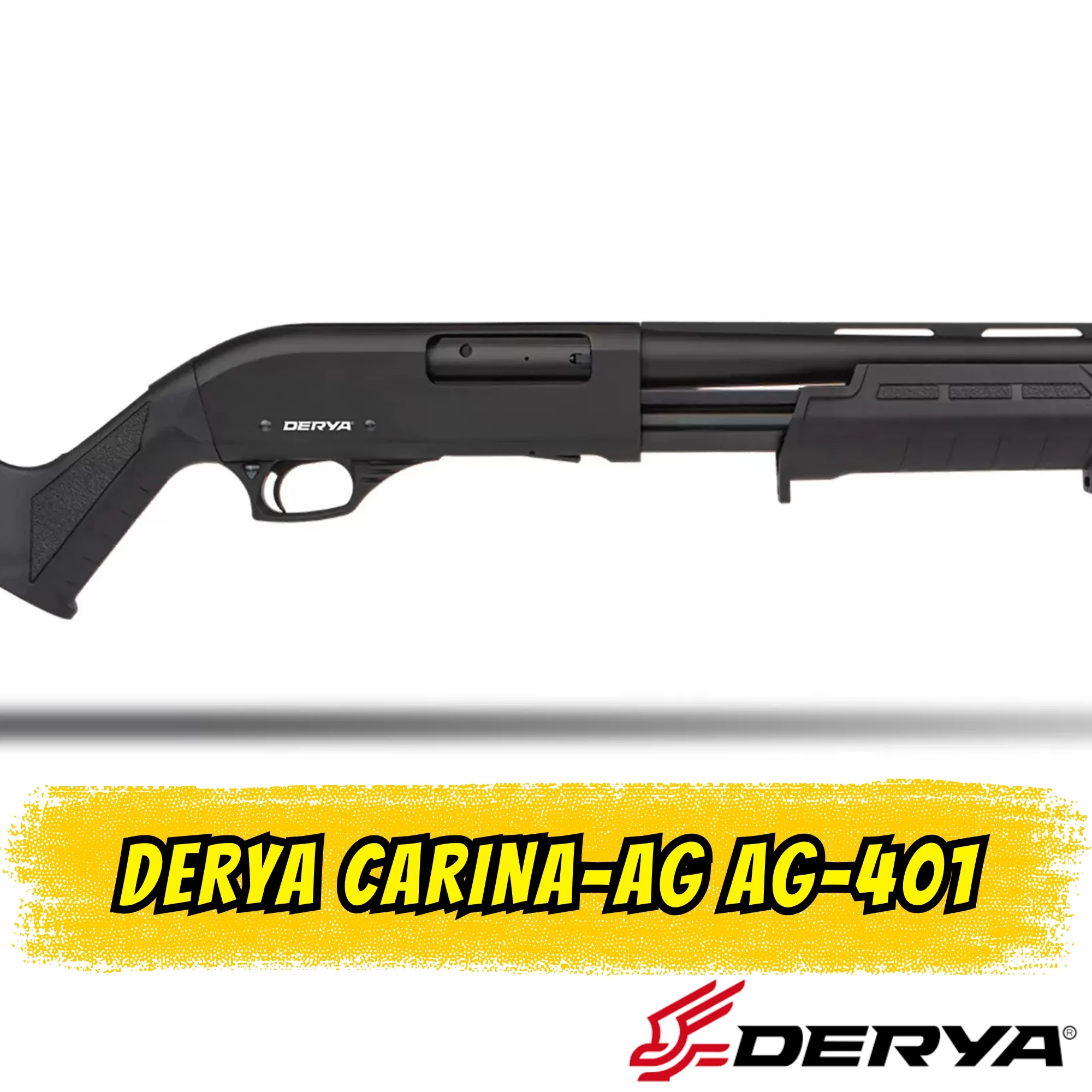 Derya Carina-AG AG-401 Pompalı Av Tüfeği (12 GA - Ayarlanabilir Yanaklıklı - 47 cm Namlu)