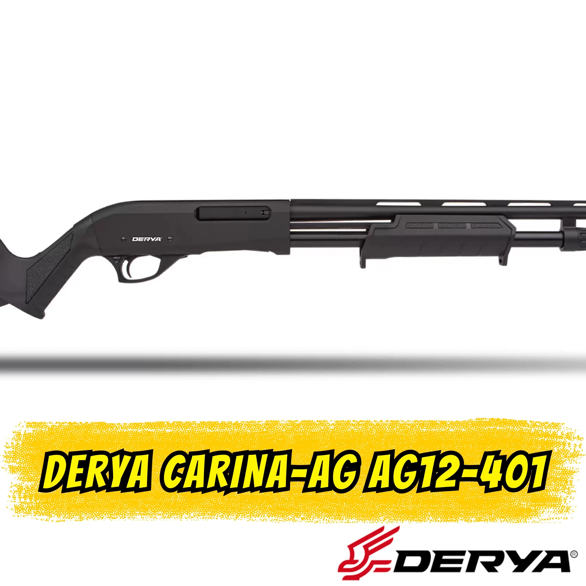 Derya Carina-AG AG12-401 Pompalı Av Tüfeği (12 GA - Ayarlanabilir Yanaklıklı - 71 cm Namlu)