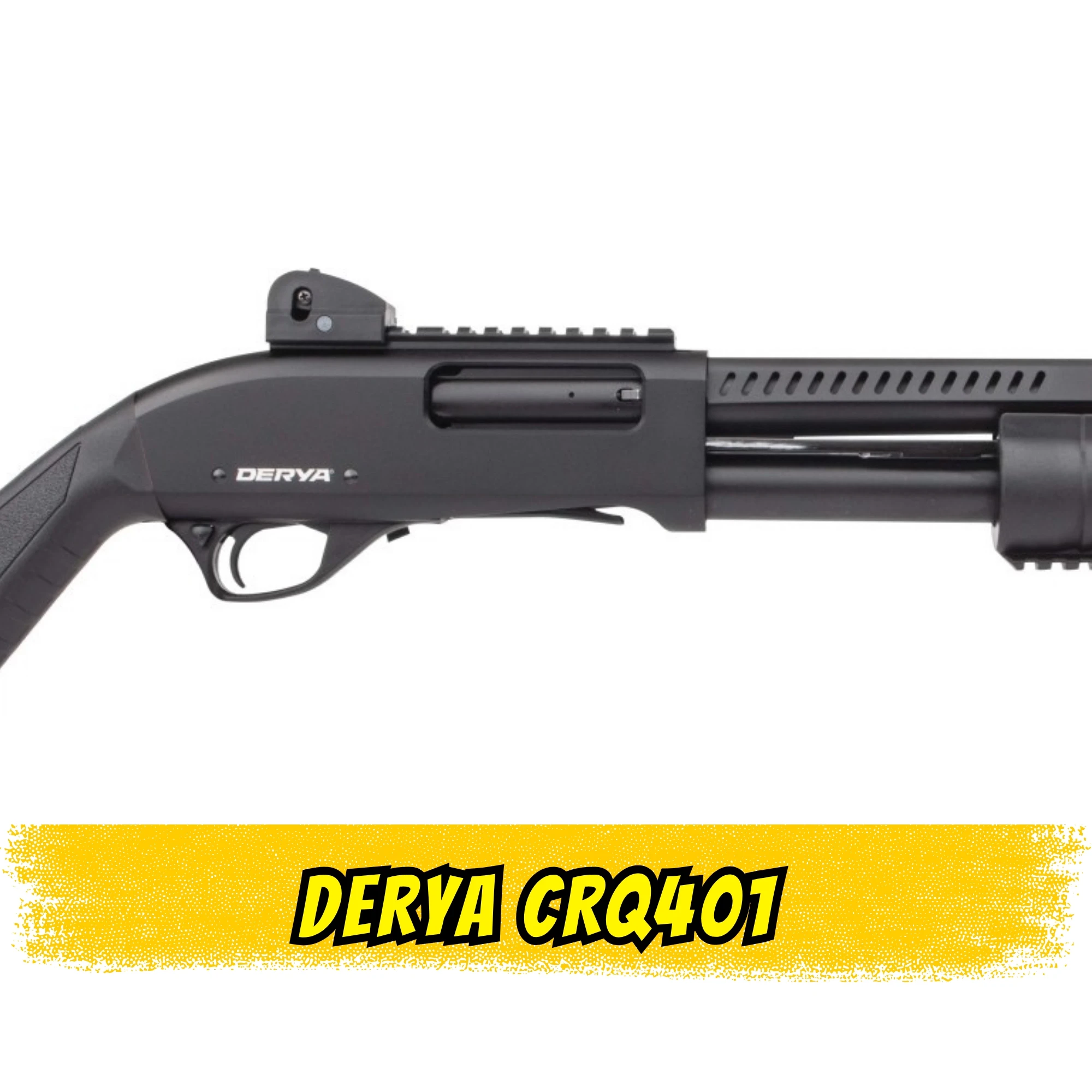 Derya CRQ401 Sabit Dipçik Pompalı Av Tüfeği (Soğutma Saclı)