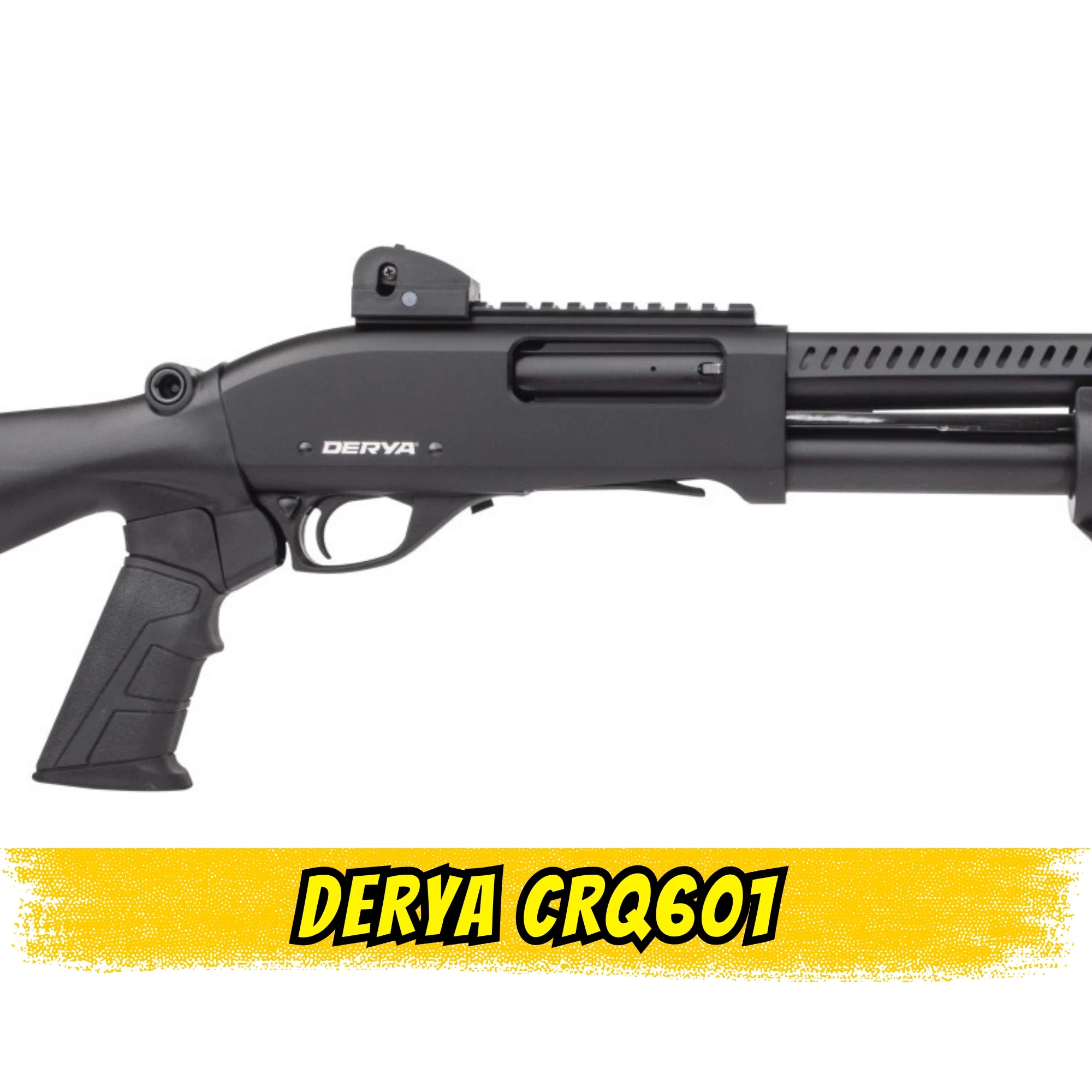 Derya CRQ601 Sabit Kabzeli Dipçik Pompalı Av Tüfeği (Soğutma Saclı)