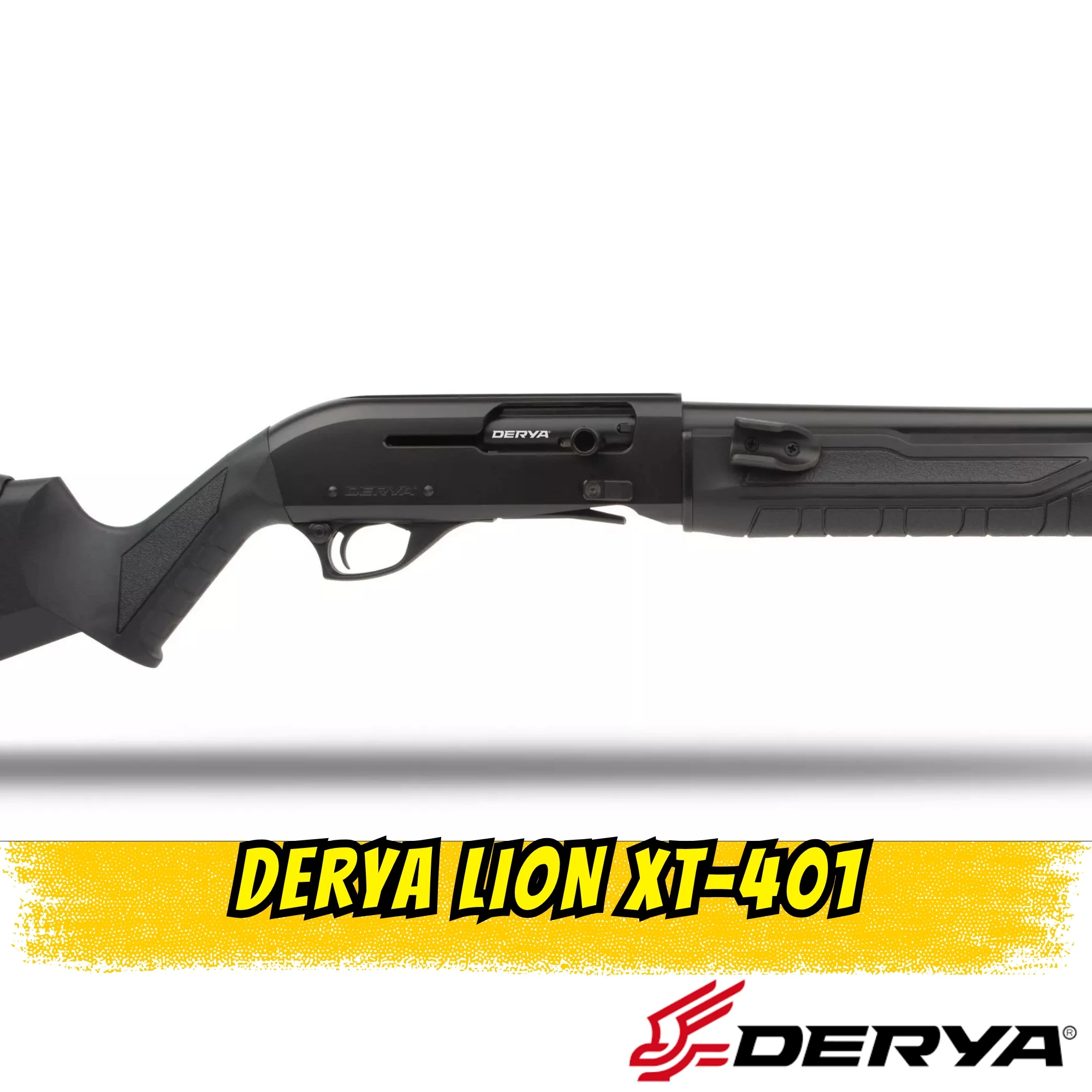 Derya Lion XT-401 Yarı Otomatik Av Tüfeği (12 GA - Cerakote - 47 cm Slug Namlu)
