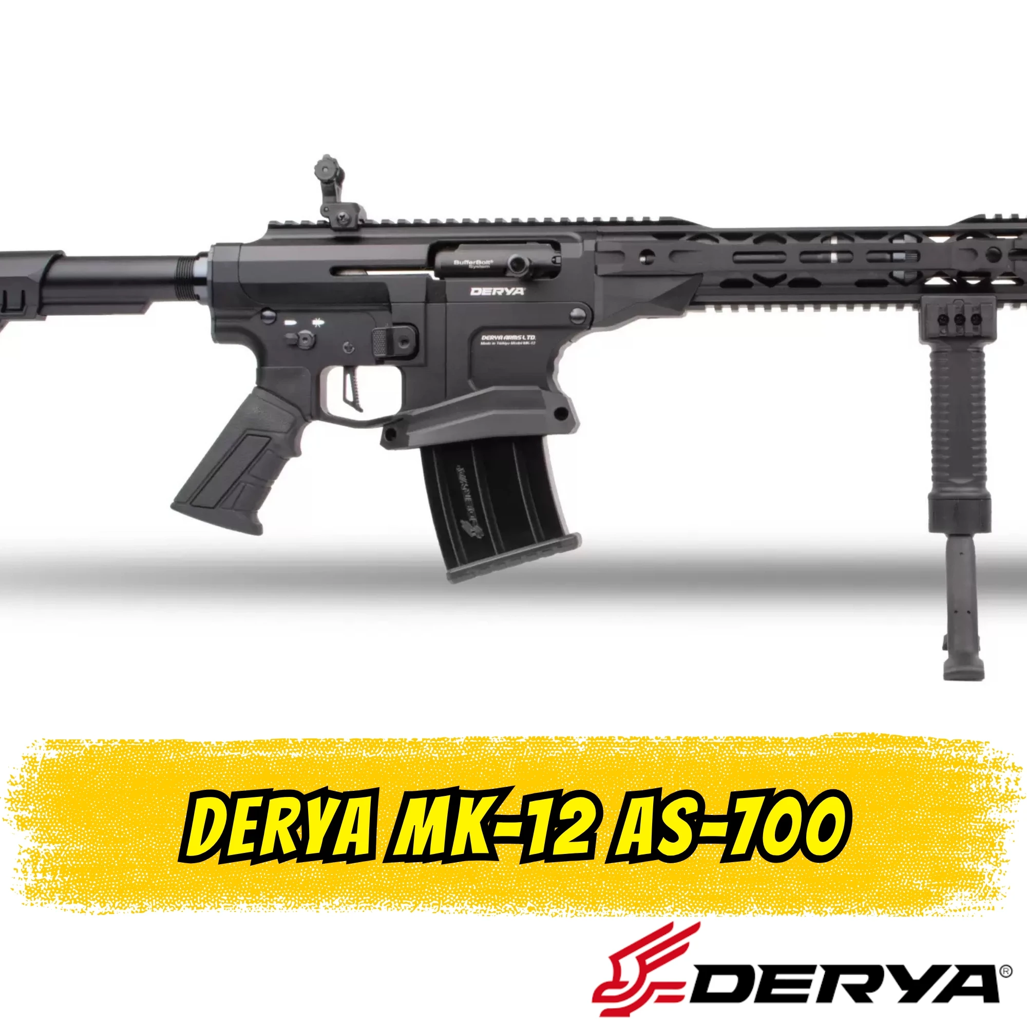 Derya MK-12 AS-700 Şarjörlü Av Tüfeği (12 GA - 71 cm / 28 Namlu)