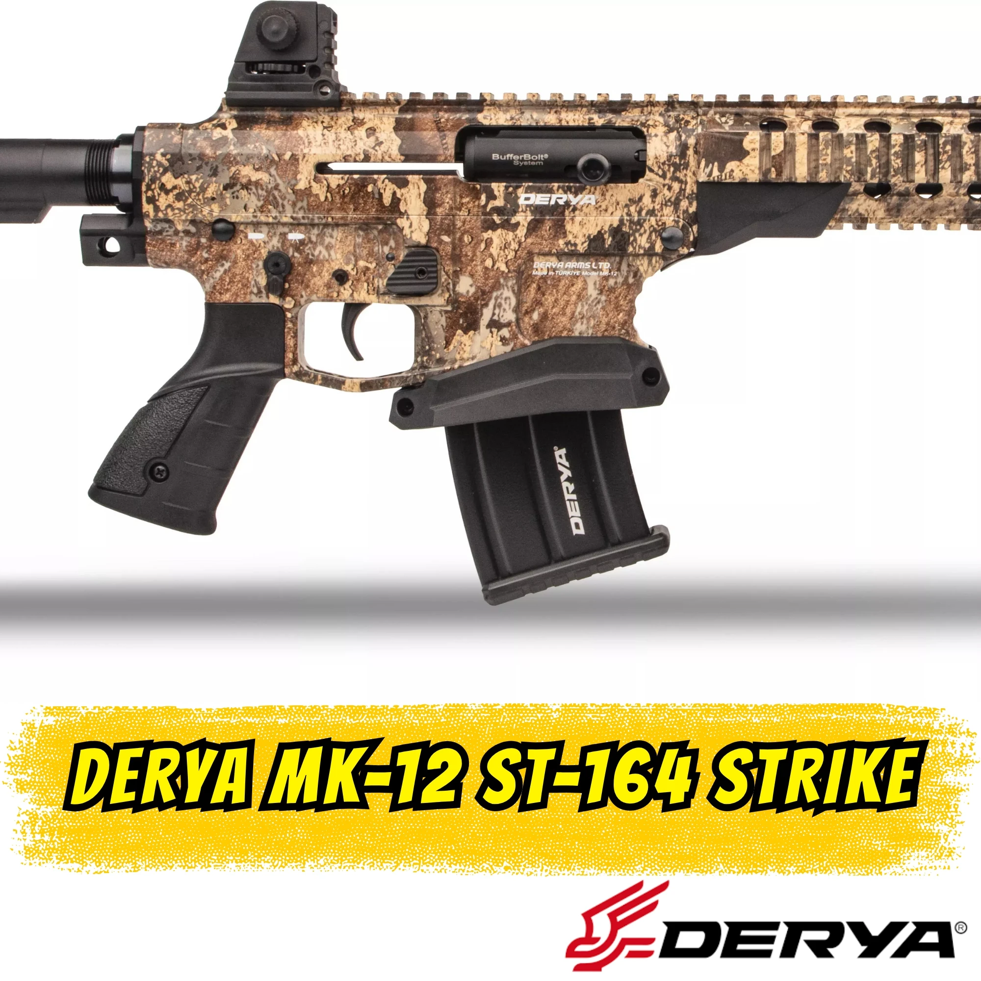 Derya MK-12 ST-164 Strike Şarjörlü Av Tüfeği (12 GA - 50 cm Namlu)