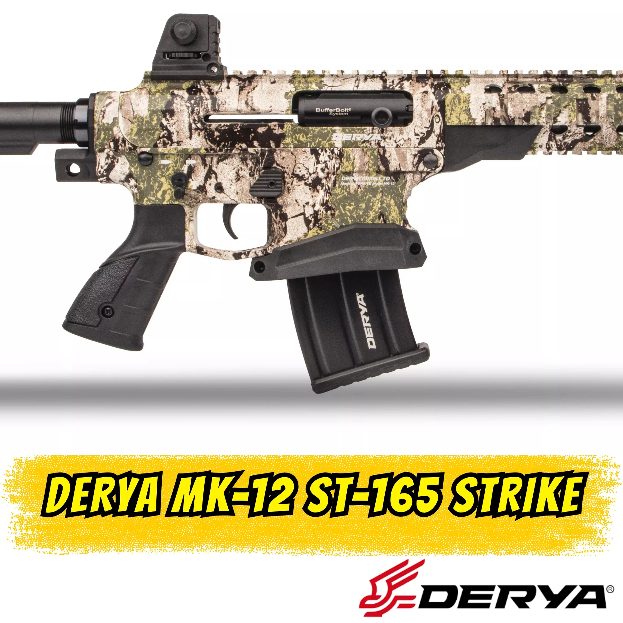 Derya MK-12 ST-165 Strike Şarjörlü Av Tüfeği (12 GA - 50 cm Namlu)