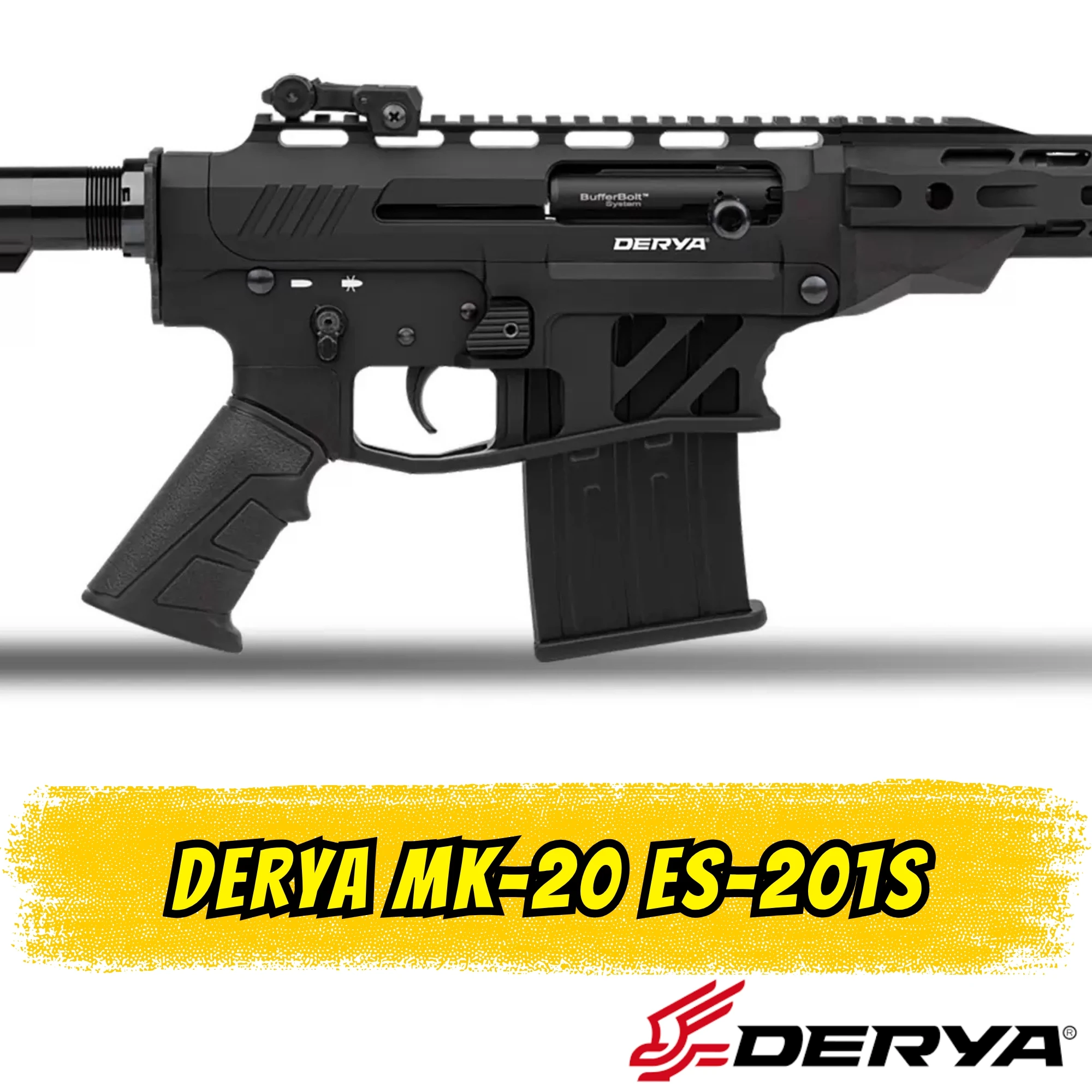 Derya MK-20 ES-201S Şarjörlü Av Tüfeği (20 GA - 47 cm Namlu)