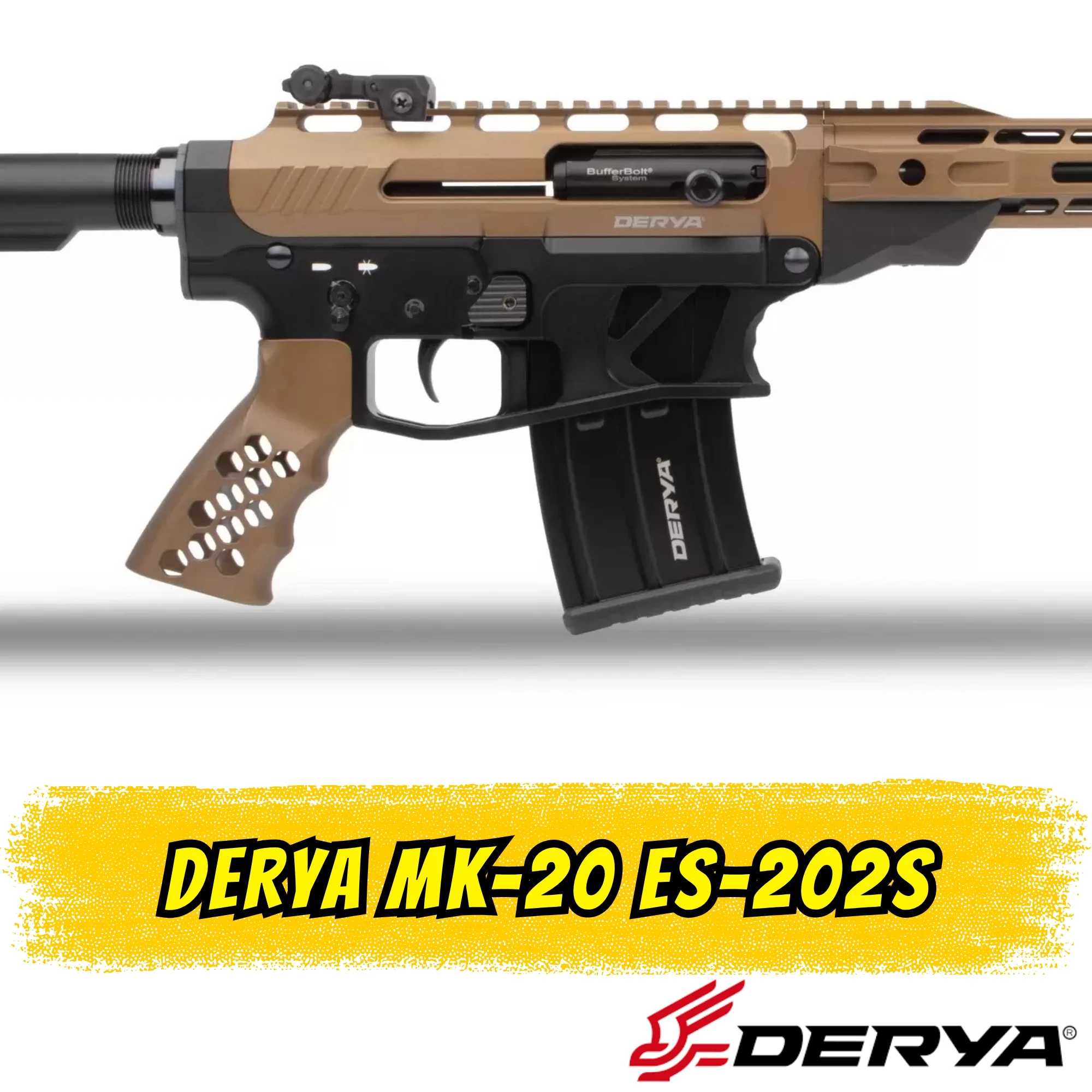 Derya MK-20 ES-202S Şarjörlü Av Tüfeği (20 GA - 47 cm Namlu)