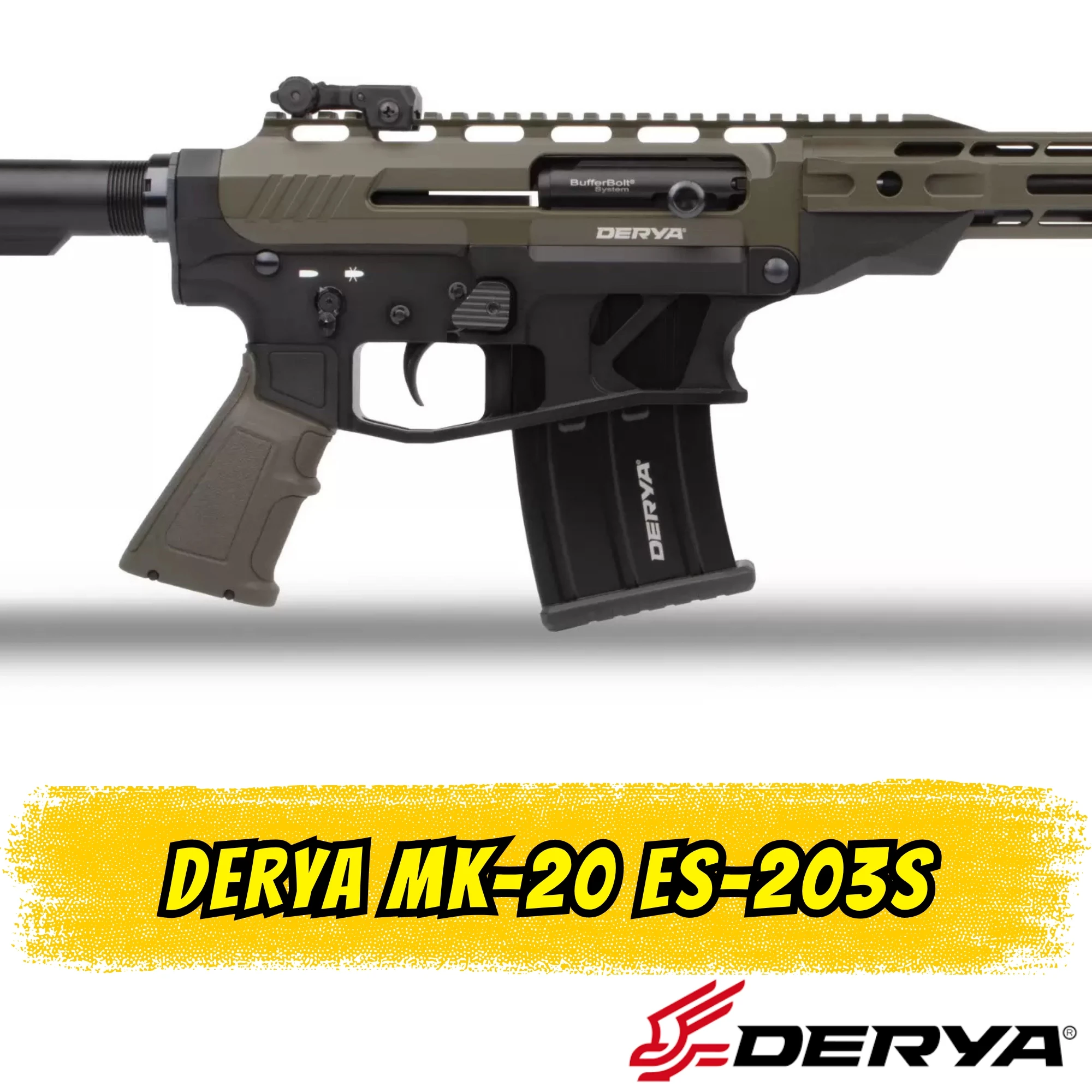 Derya MK-20 ES-203S Şarjörlü Av Tüfeği (20 GA - 47 cm Namlu)