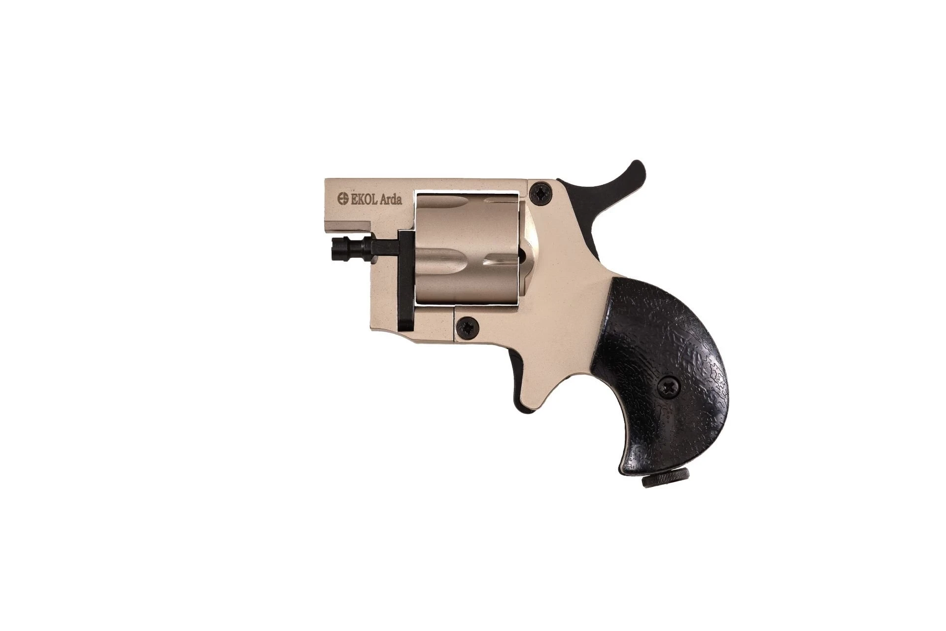Ekol Arda Kurusıkı Ses Tabancası Saten (8 mm - Ultra Compact Cep Tipi Toplu Tabanca - 247 g - 5 Fişek Kapasiteli)